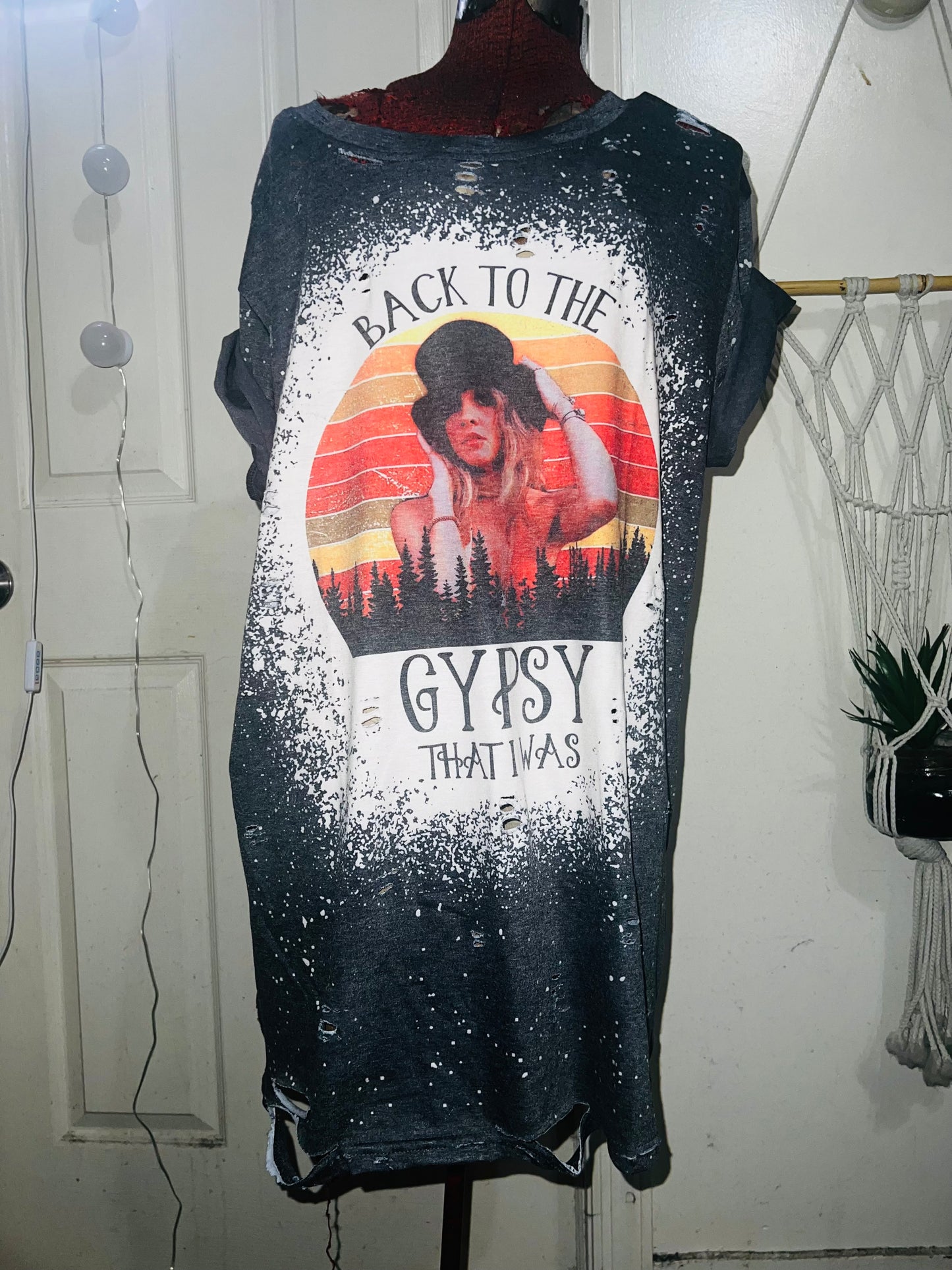 Stevie Nicks Distressed Tee