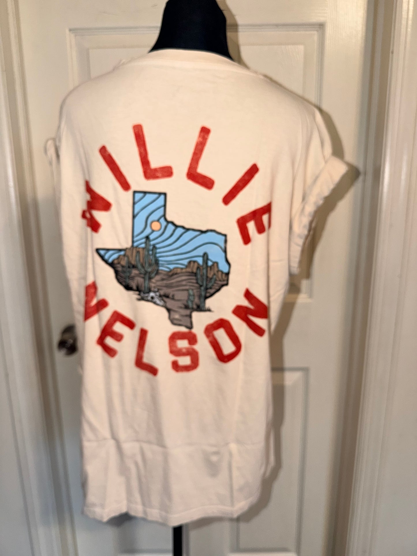 Willie Nelson Double Sided Tee