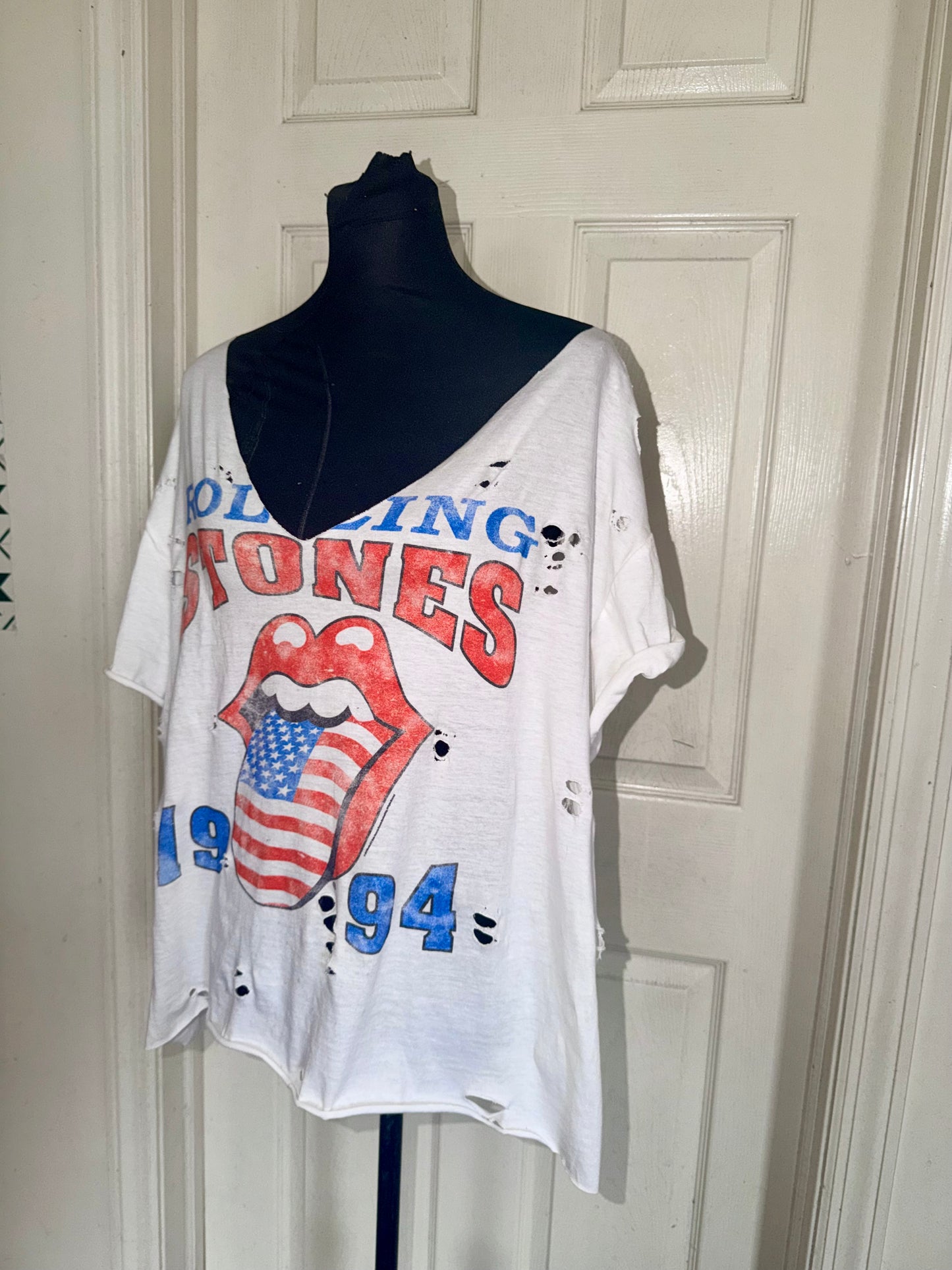 The Rolling Stones Open Back Bow Tee (as is)