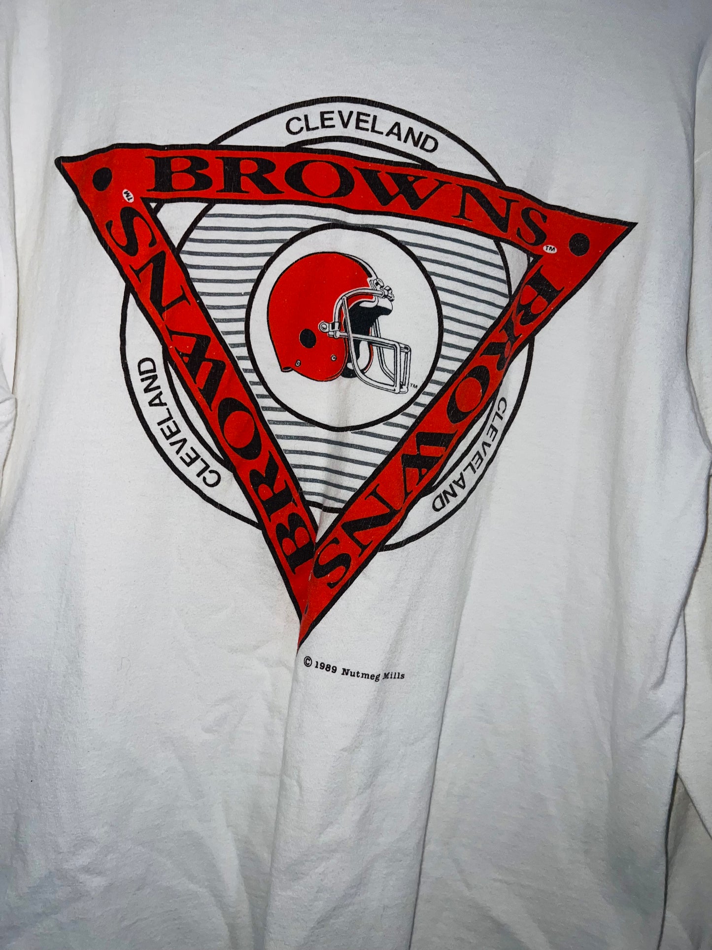 Cleveland Browns Vintage Long Sleeve Tee