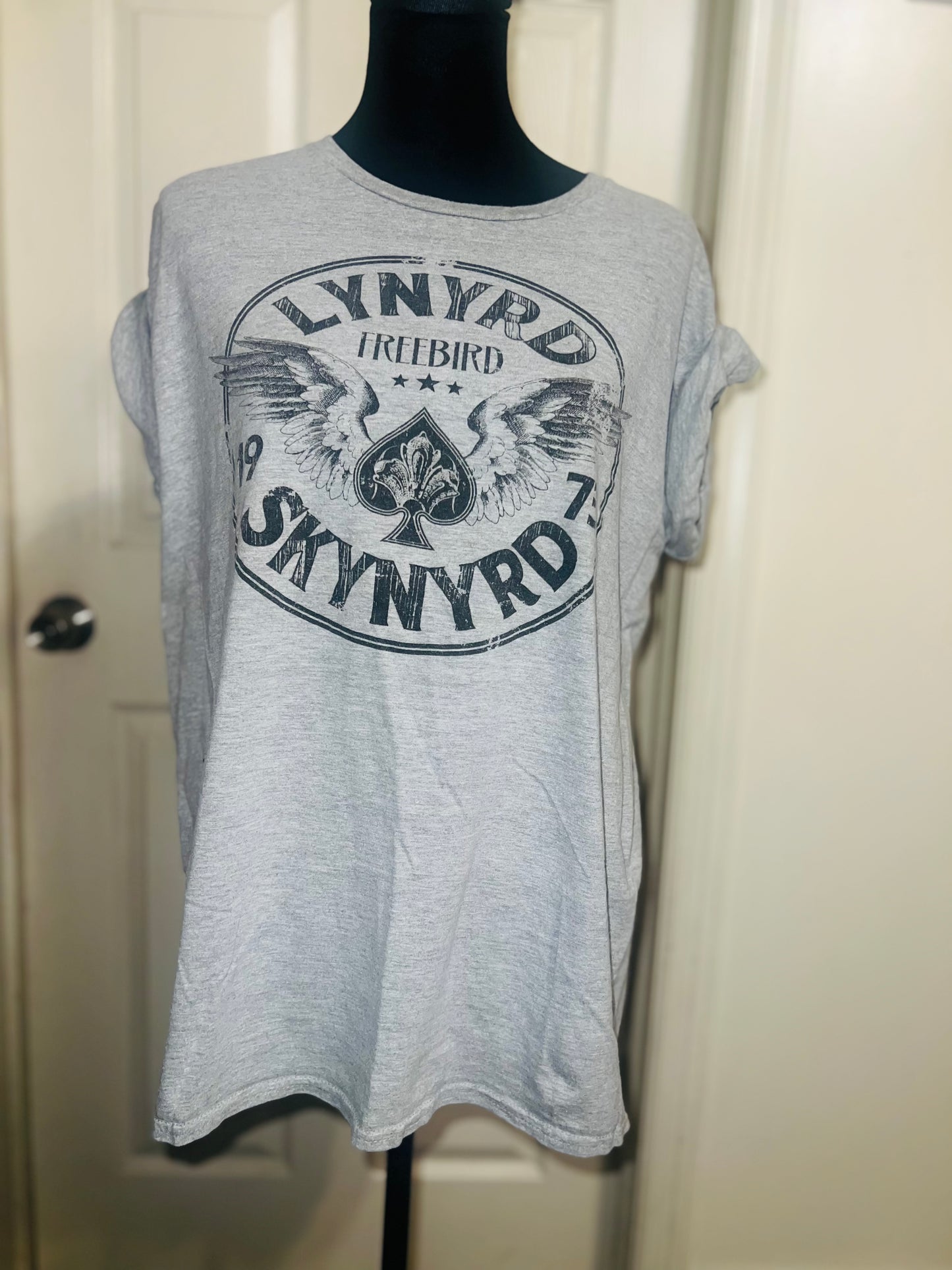 Lynyrd Skynyrd Oversized Distressed Tee