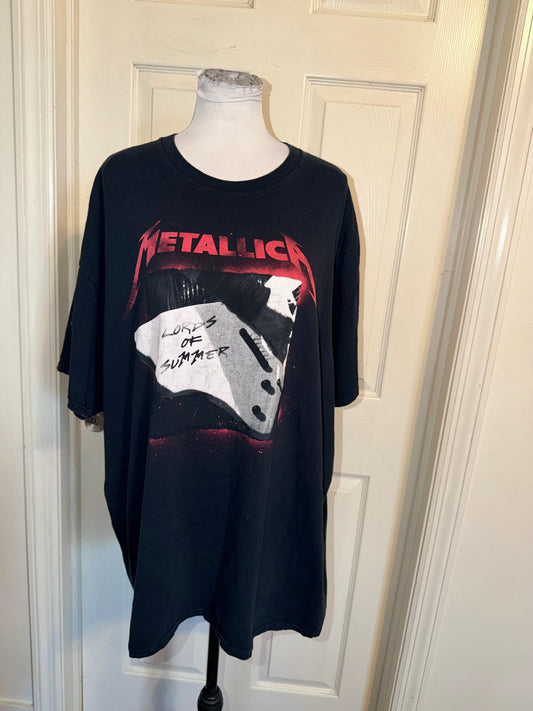 Metallica Oversized Distressed Tee