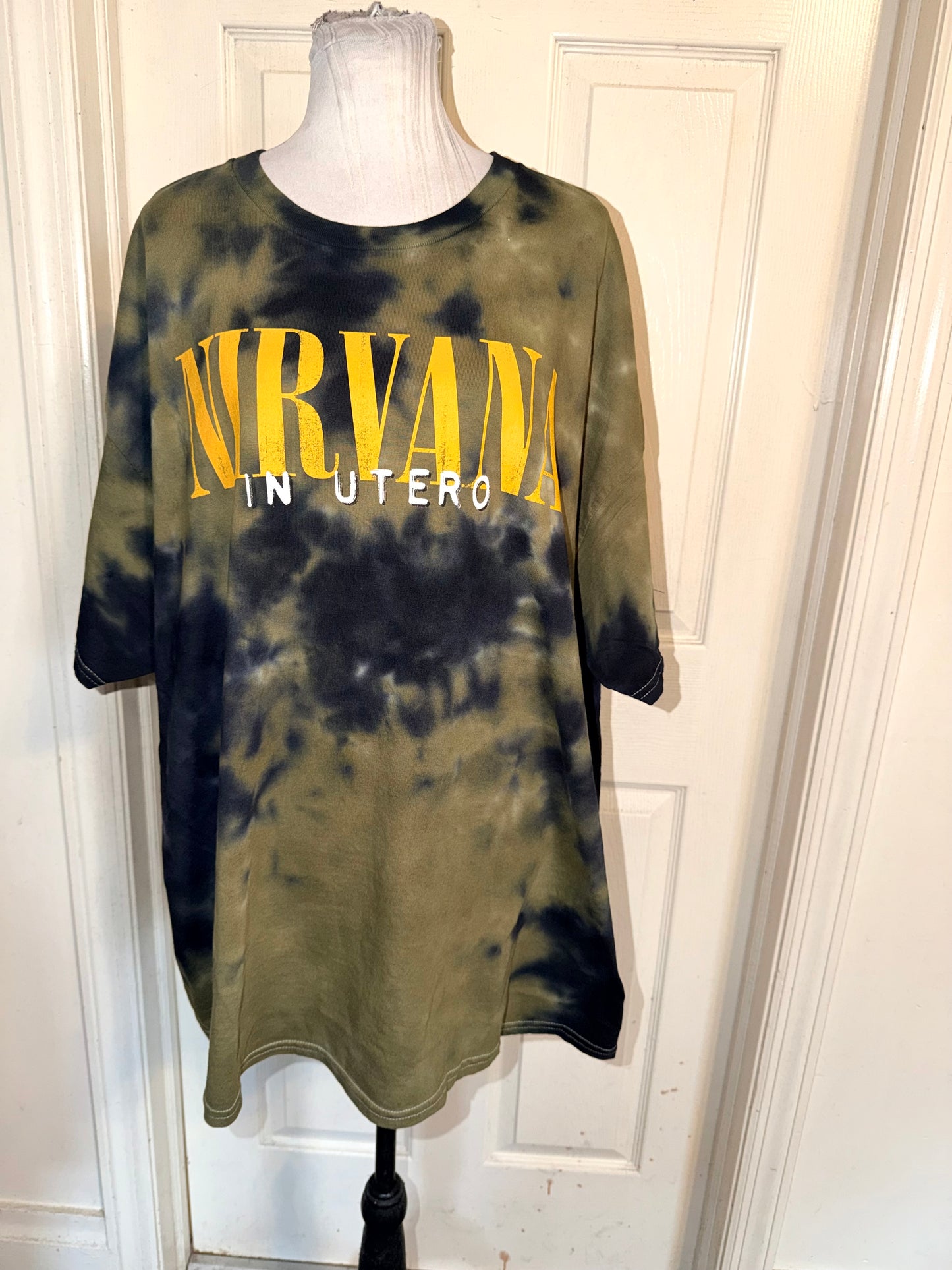 Nirvana Double Sided Oversized Tee