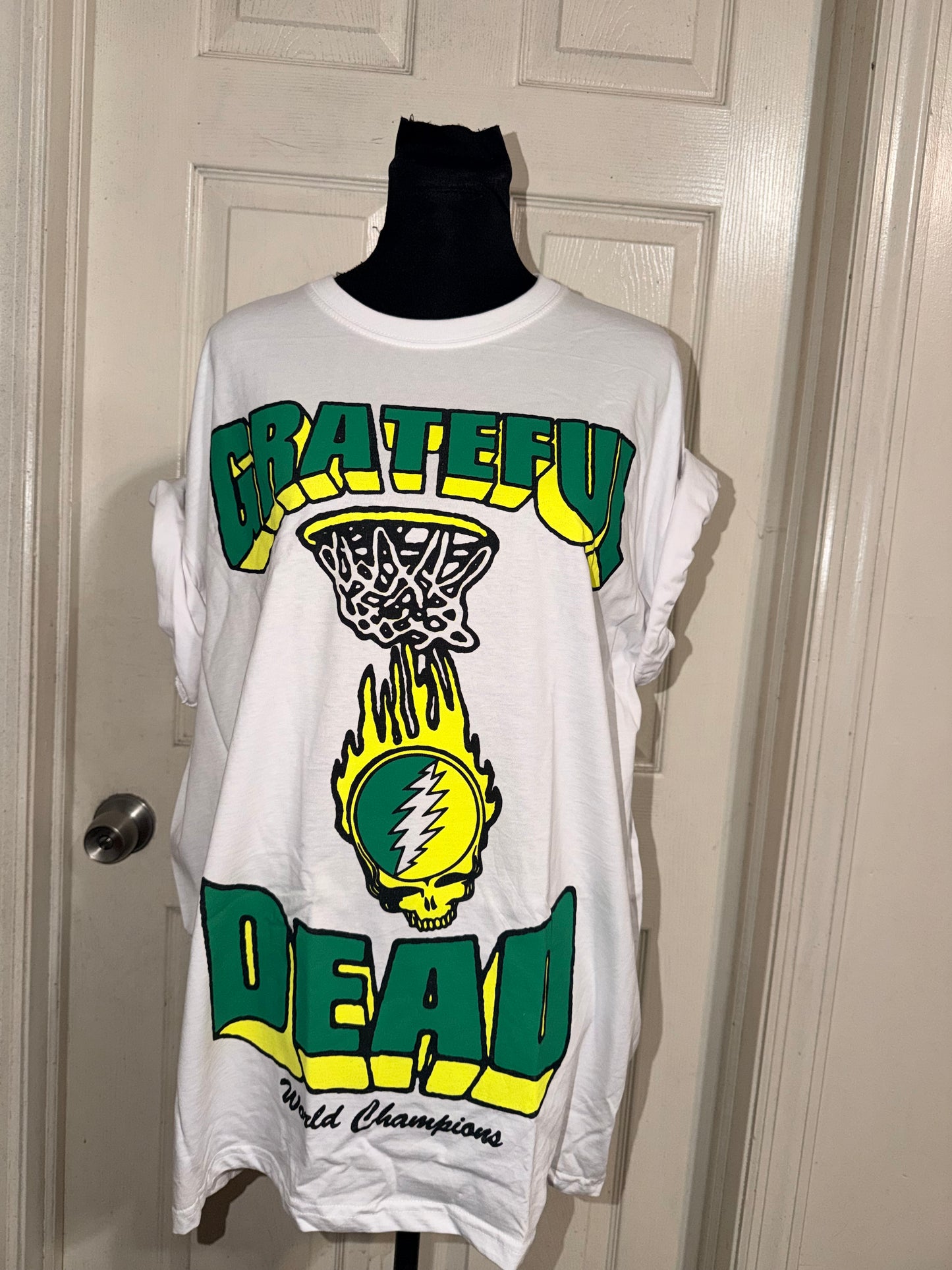 Grateful Dead Oversized Distressed Tee