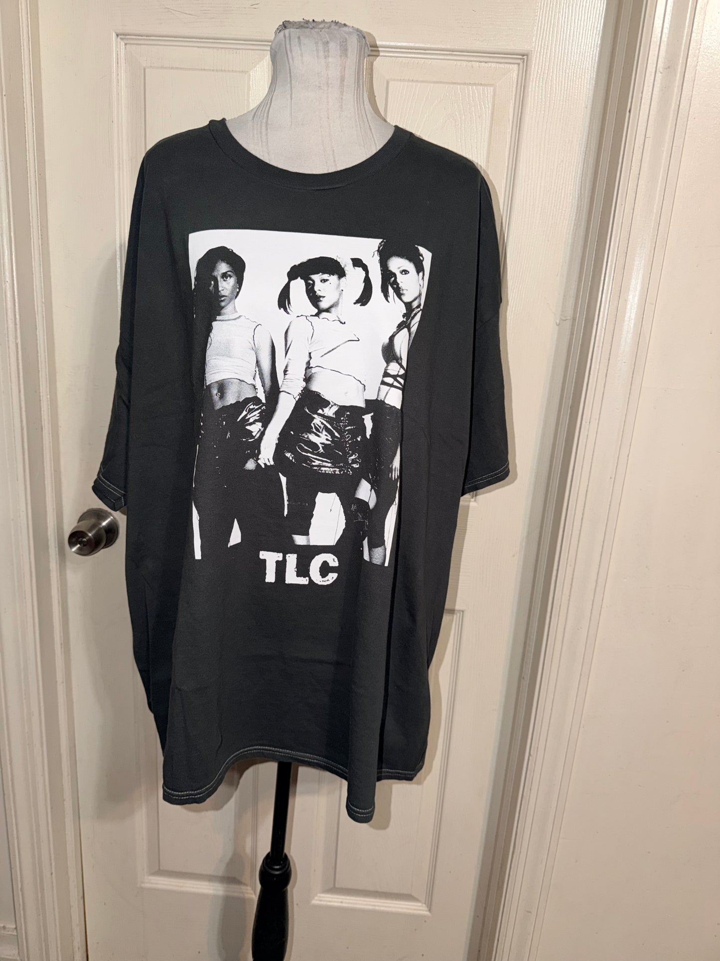TLC Oversized Distressed Tee