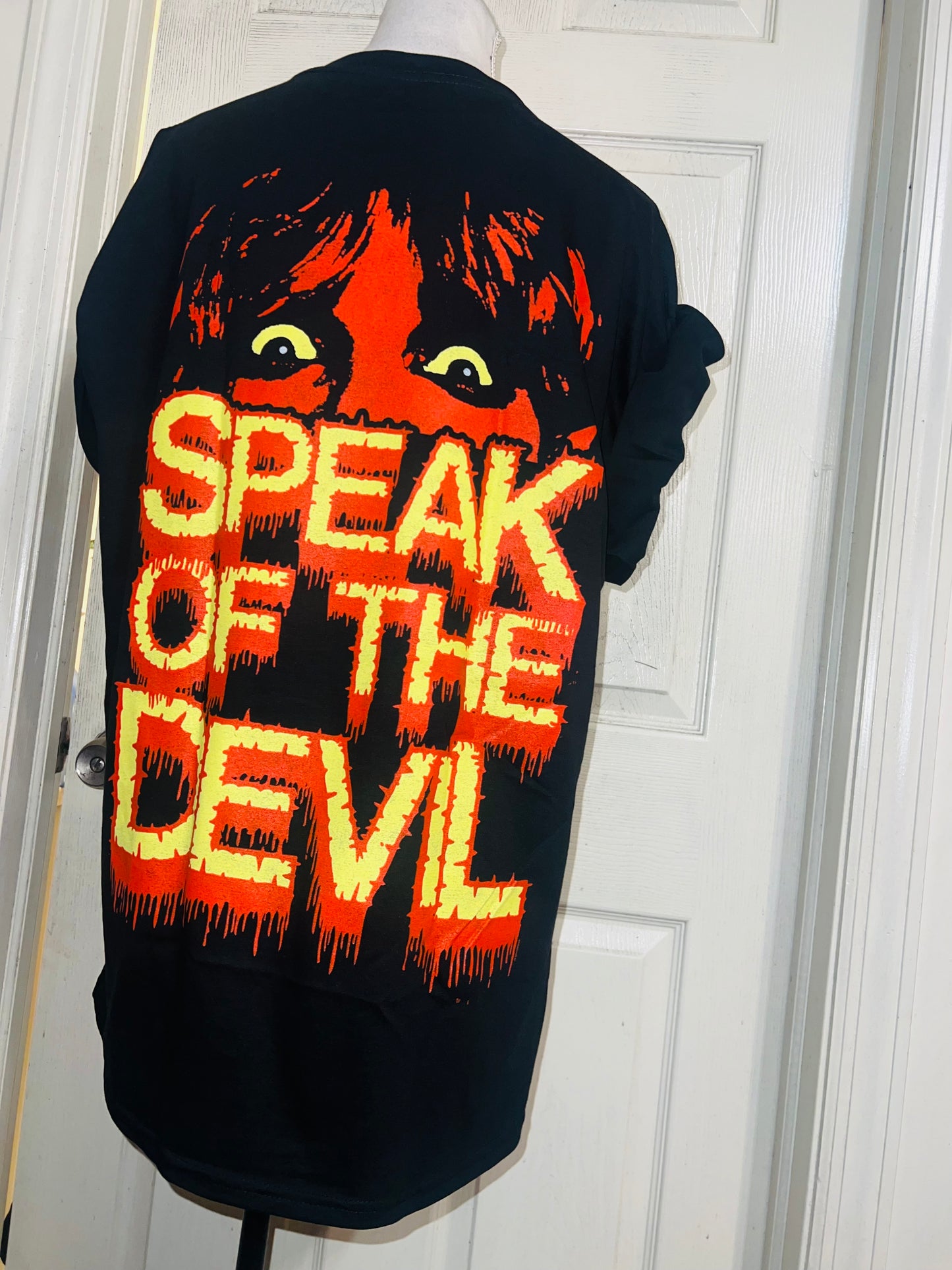 Ozzy Osbourne Double Sided Oversized Distressed Tee