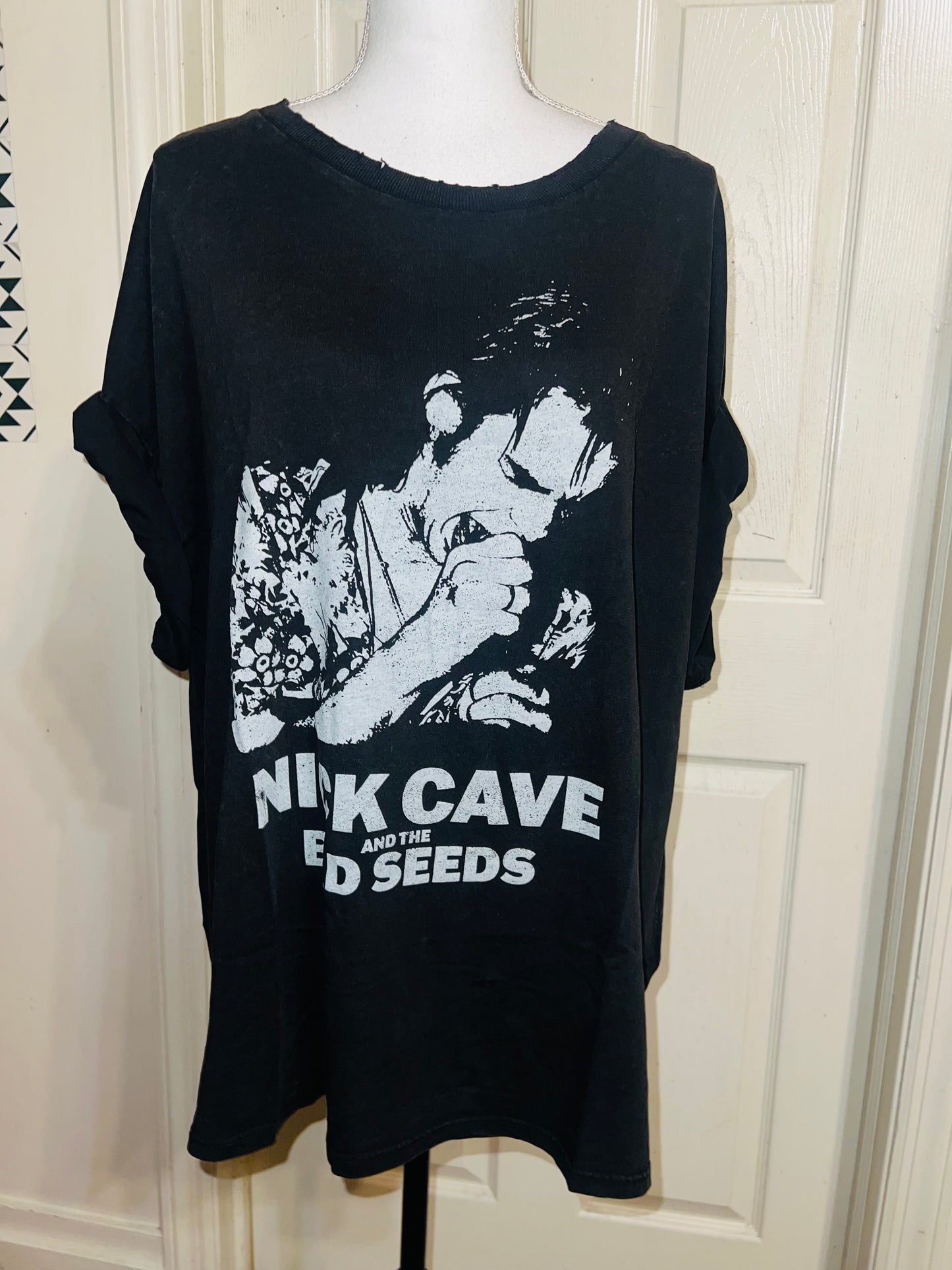 Nick Cave & The Bad Seeds Oversized Distressed Tee