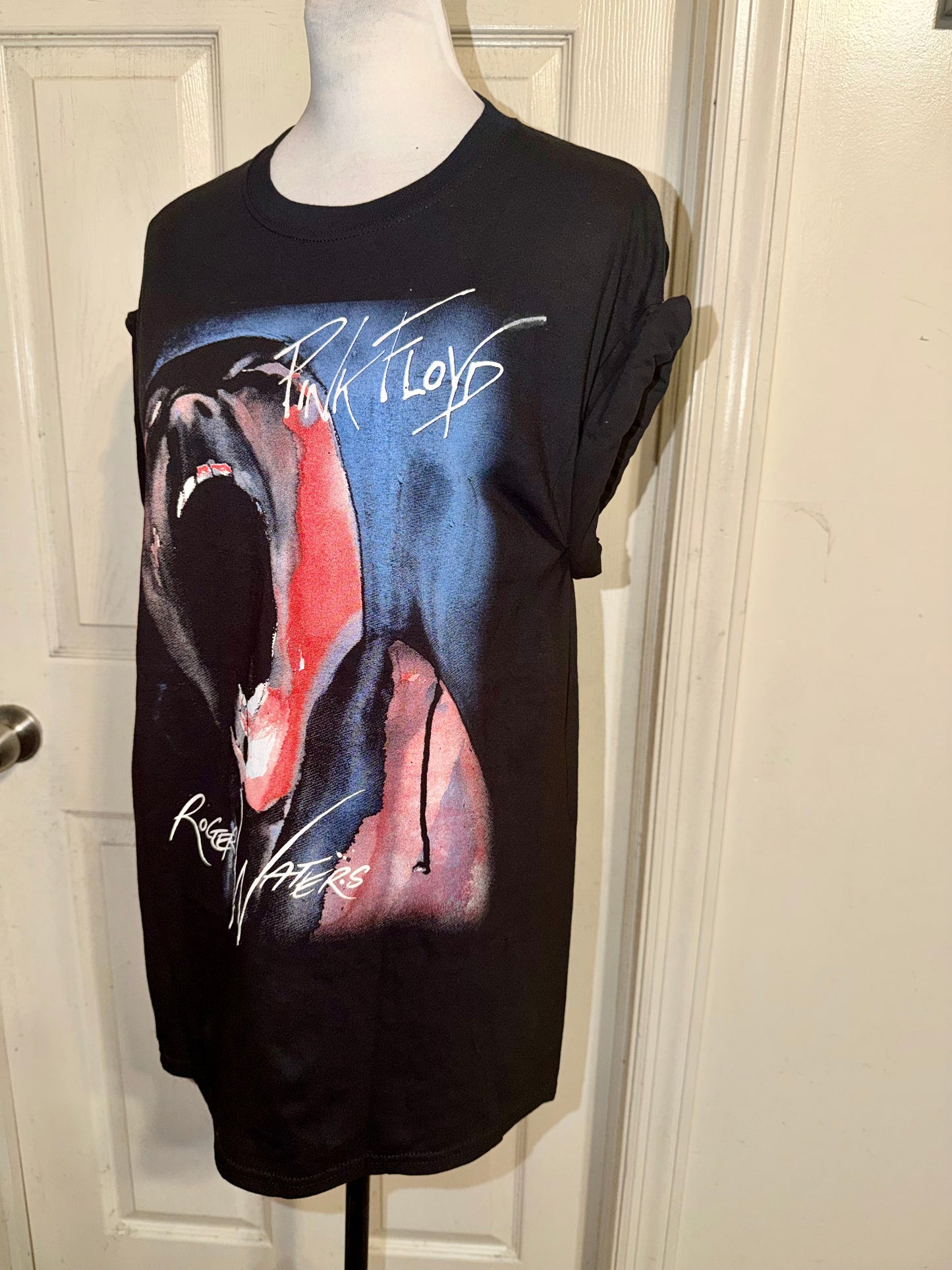 Pink Floyd Roger Waters Oversized Double Sided Distressed Tee