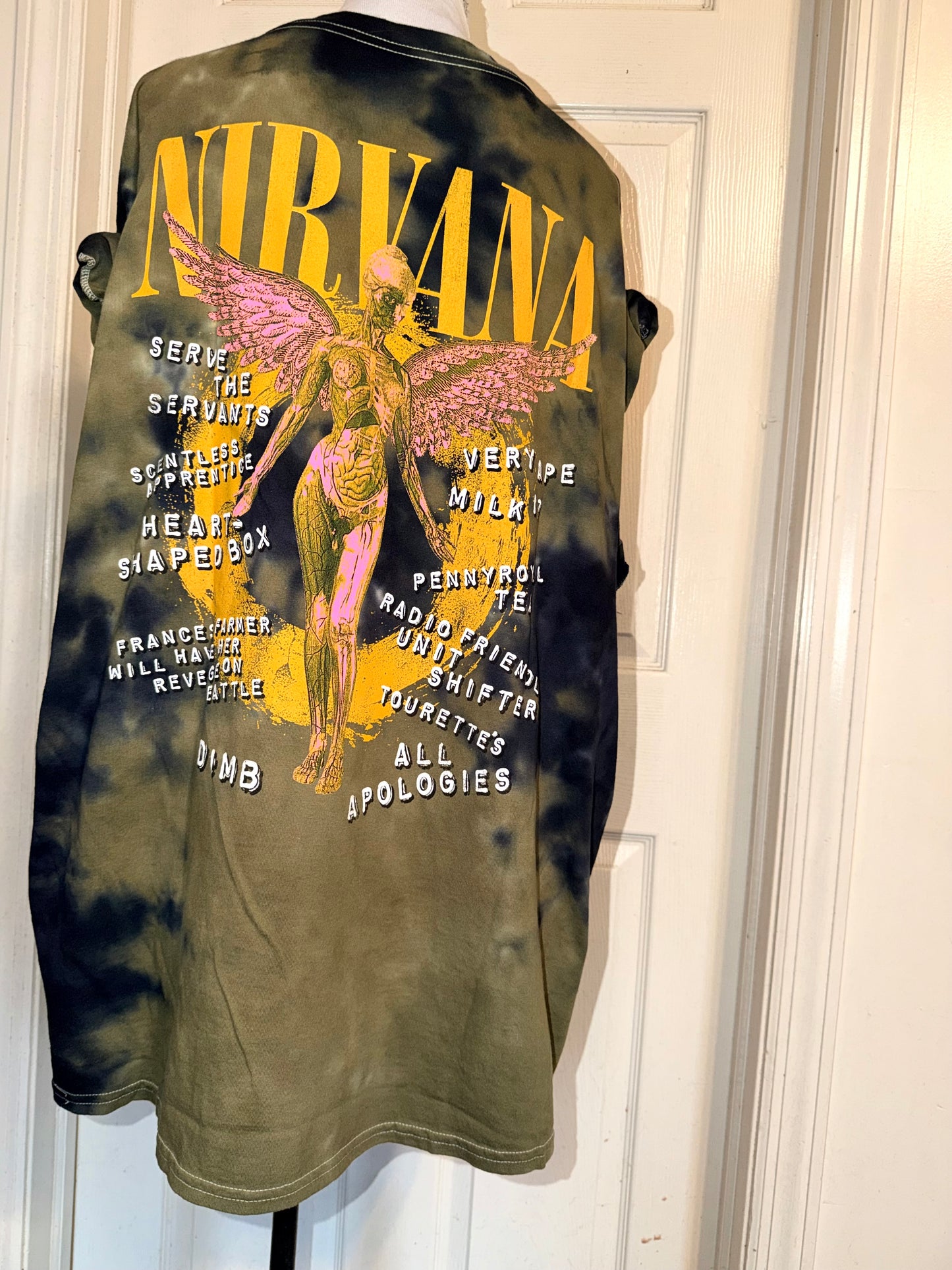Nirvana Double Sided Oversized Tee