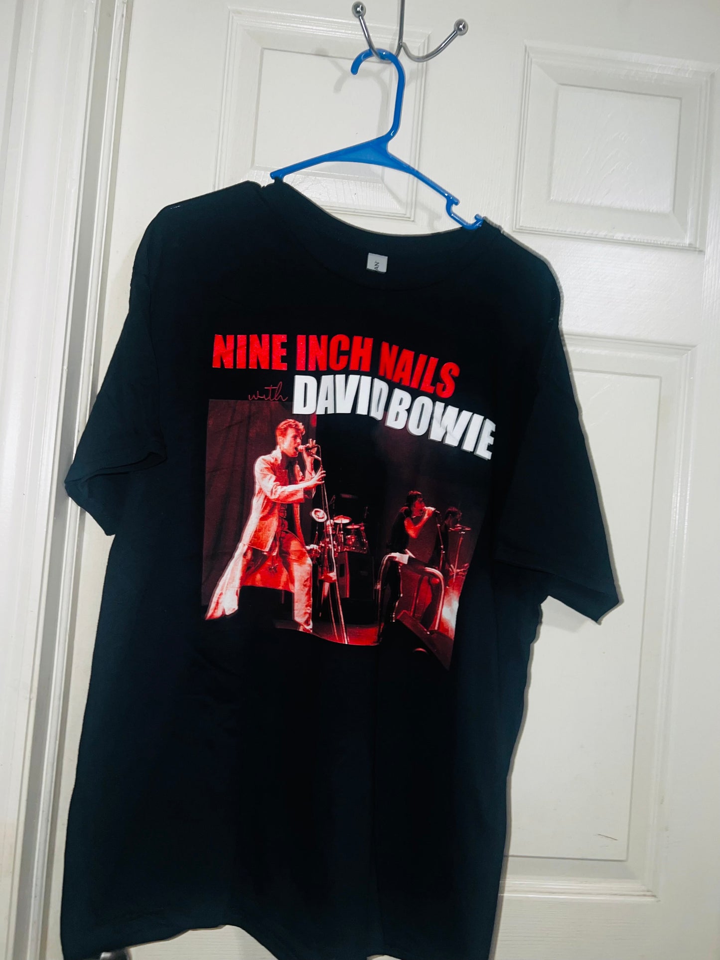 Nine Inch Nails and David Bowie Oversized Tee