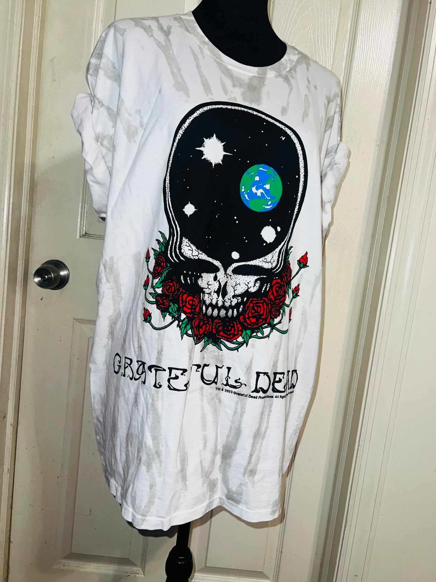 Grateful Dead Oversized Distressed Tee