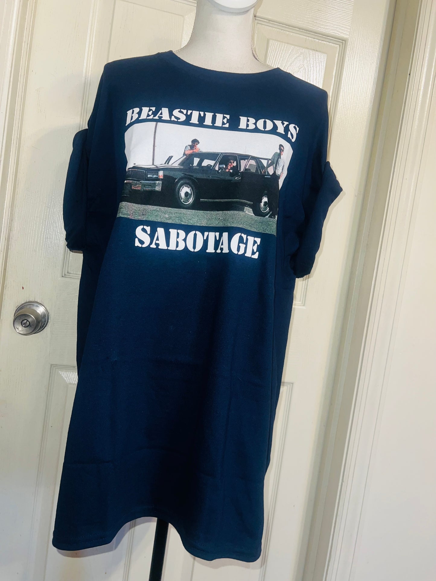 Beastie Boys Oversized Distressed Tee