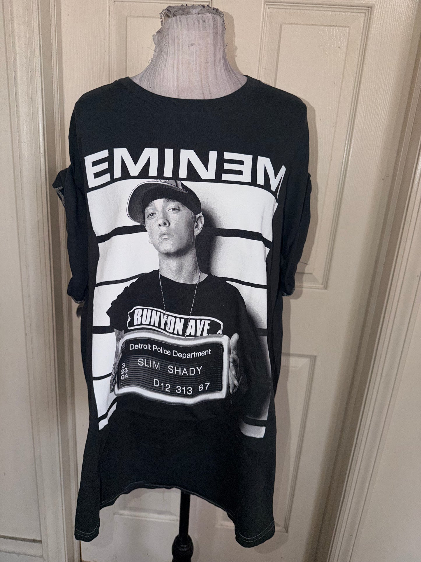 Eminem Oversized Distressed Tee