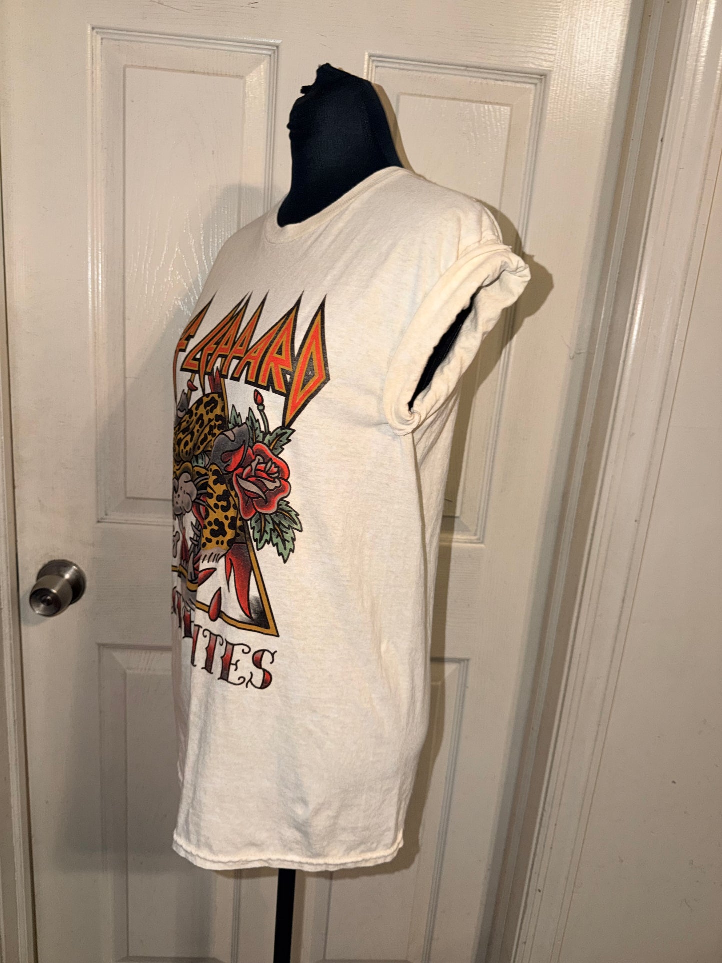 Def Leppard Oversized Tee