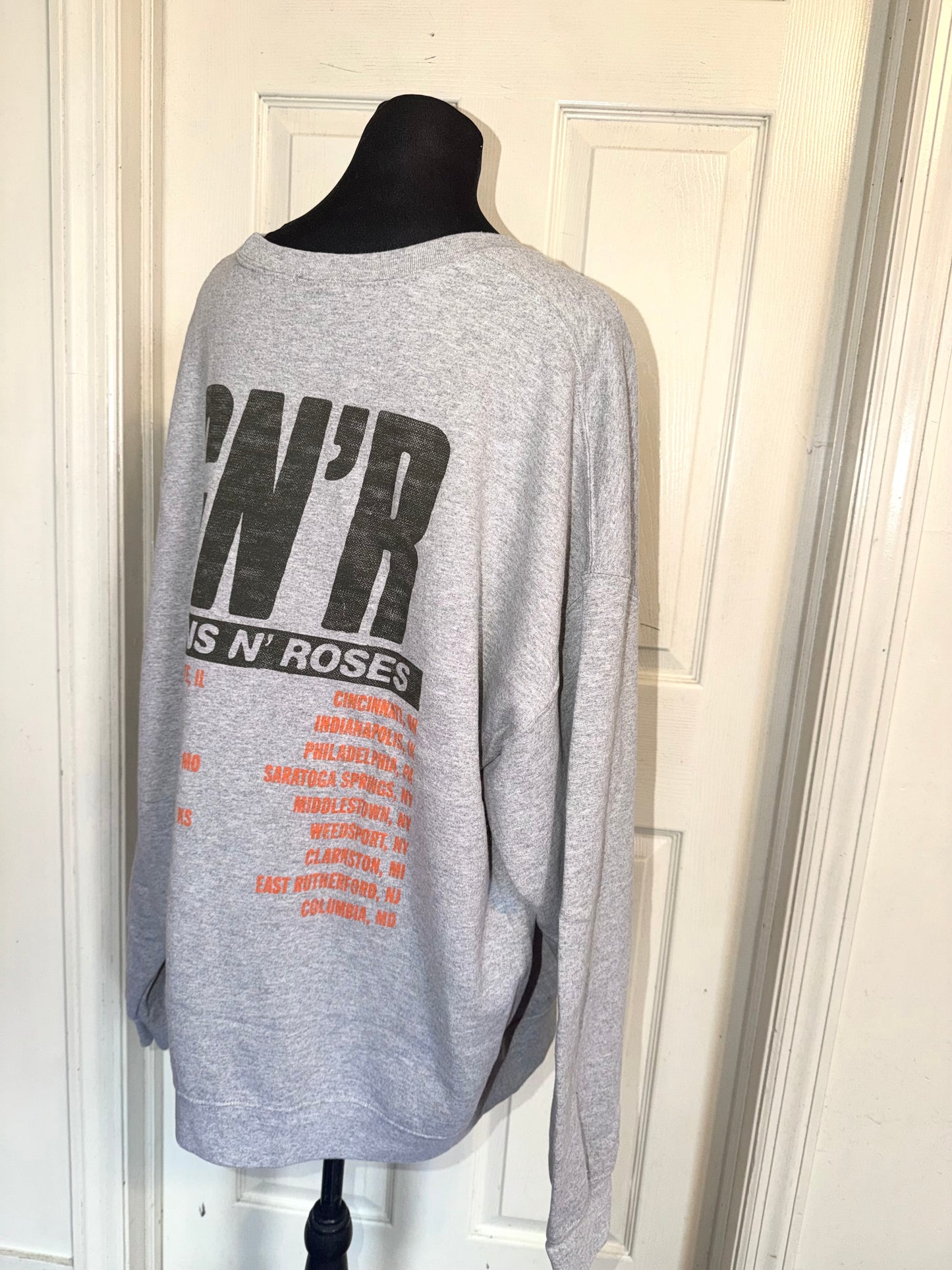 Guns N’ Roses Double Sided Oversized Sweatshirt