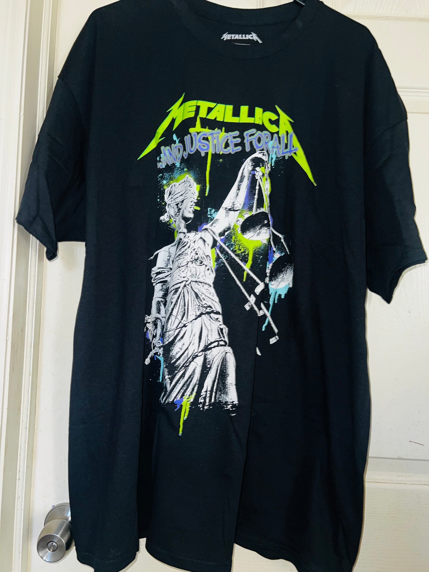 Metallica Justice Oversized Tee