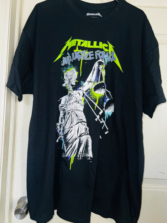 Metallica Justice Oversized Tee