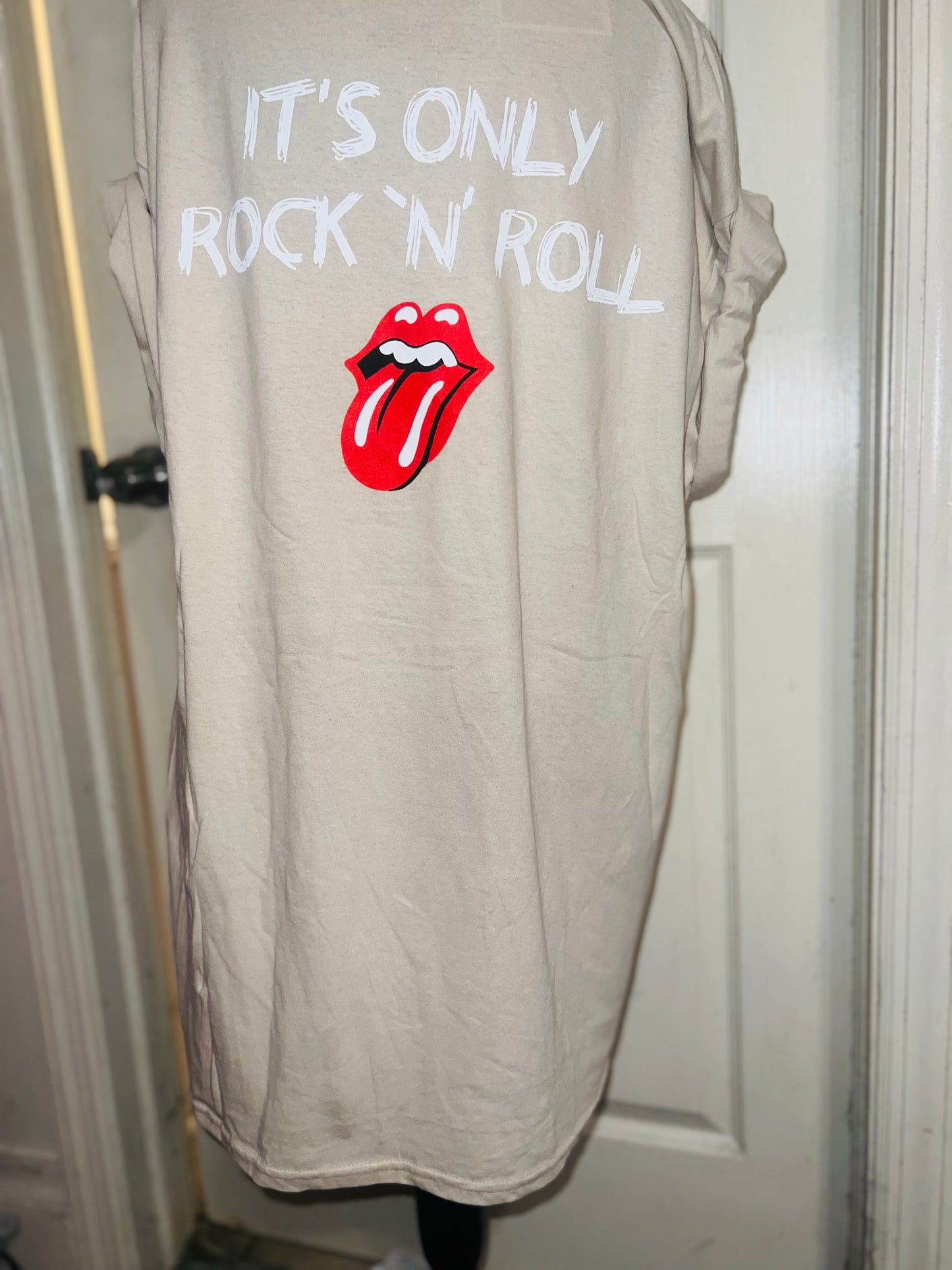 The Rolling Stones Double Sided Distressed Tee