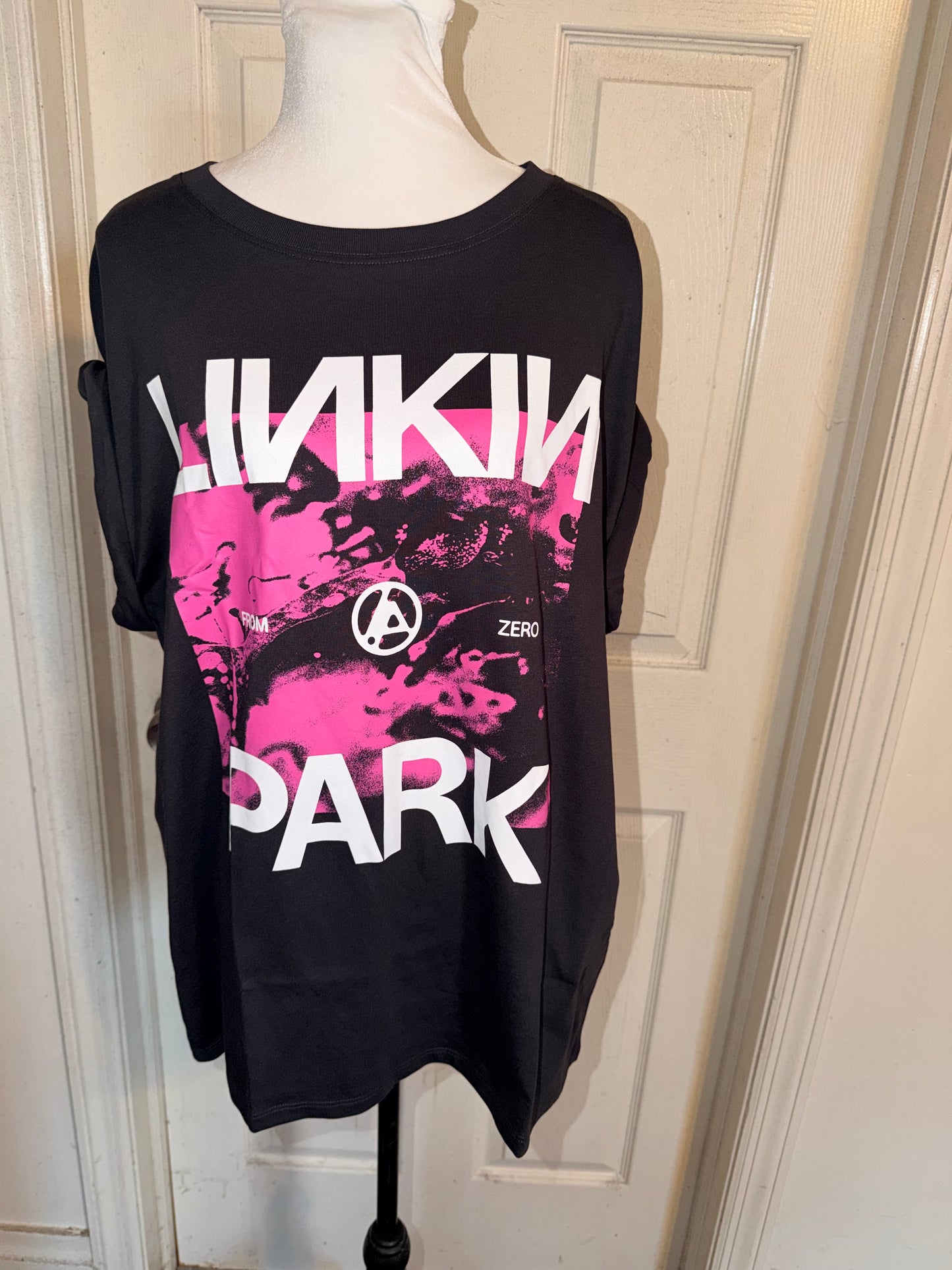 Linkin Park Oversized Distressed Tee