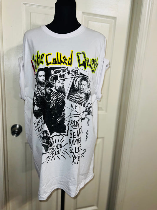 A Tribe Called Quest Oversized Distressed Tee