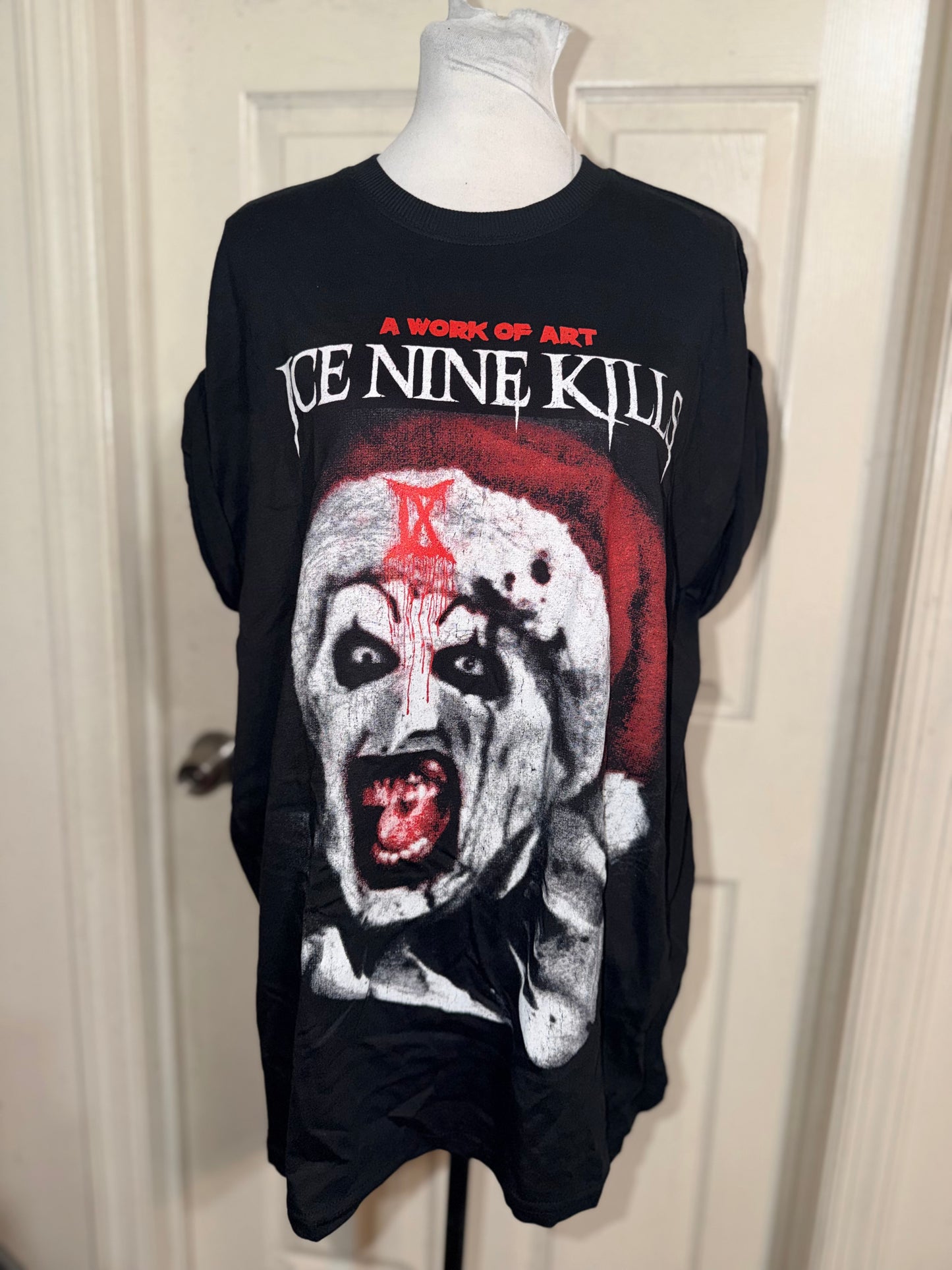 Ice Nine Kills Oversized Distressed Tee