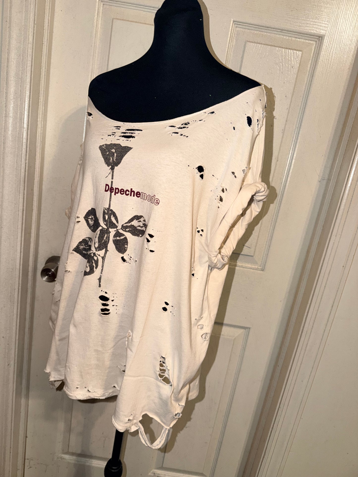Depeche Mode Oversized Distressed Tee (as is)