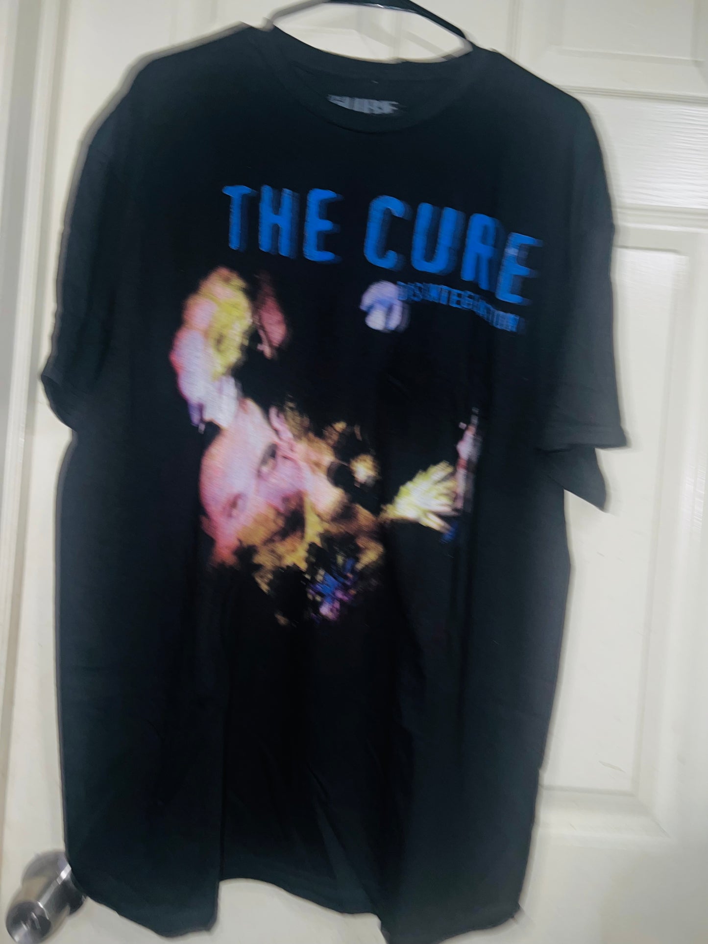 The Cure Oversized Distressed Tee