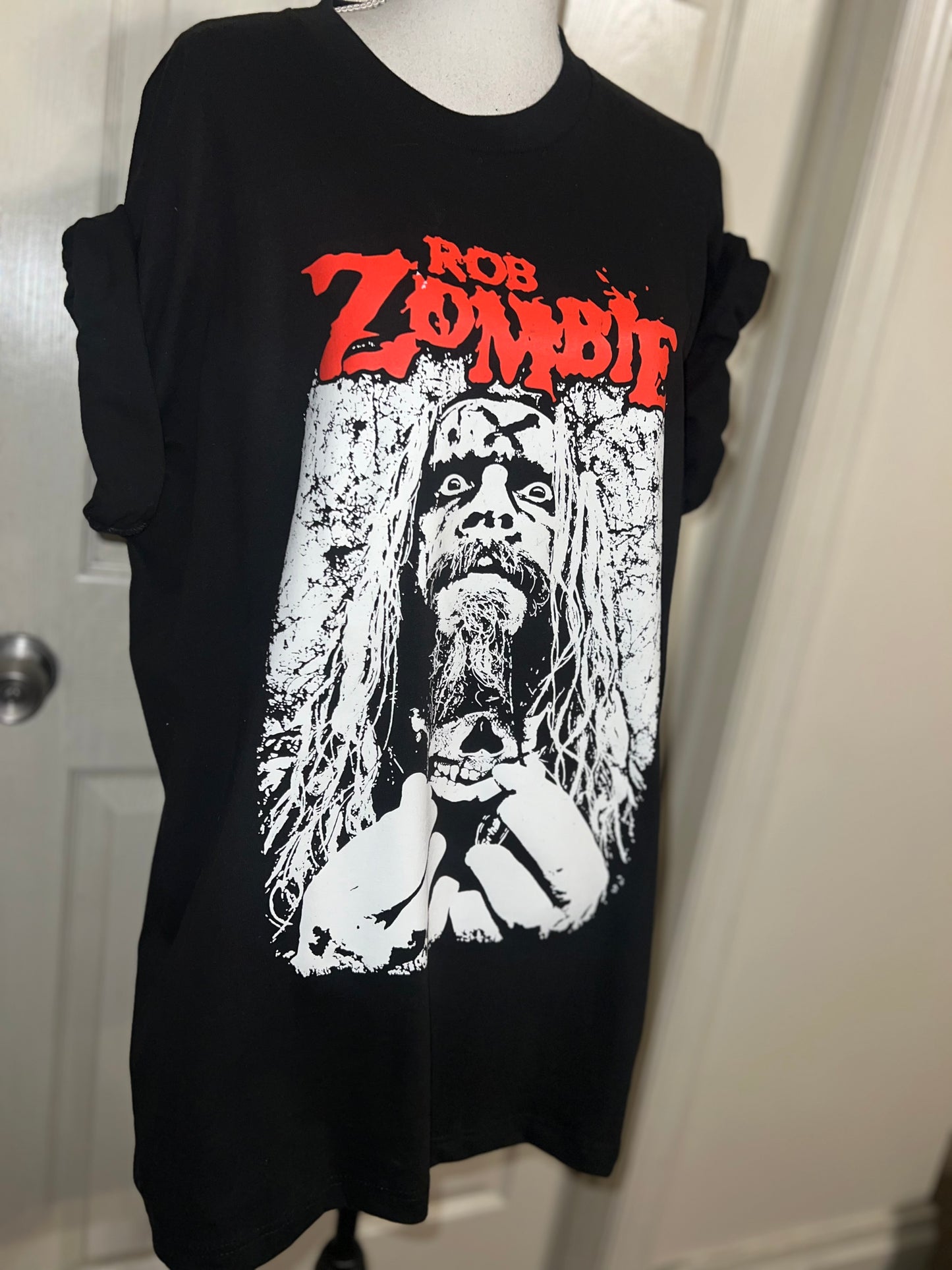 Rob Zombie Oversized Distressed Tee