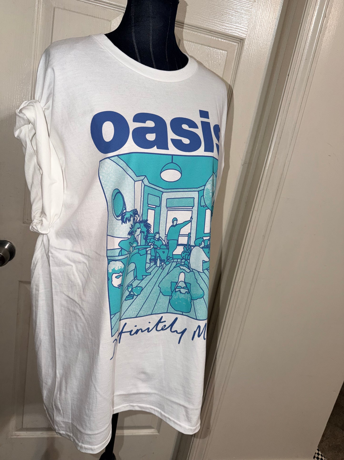 Oasis Oversized Distressed Tee