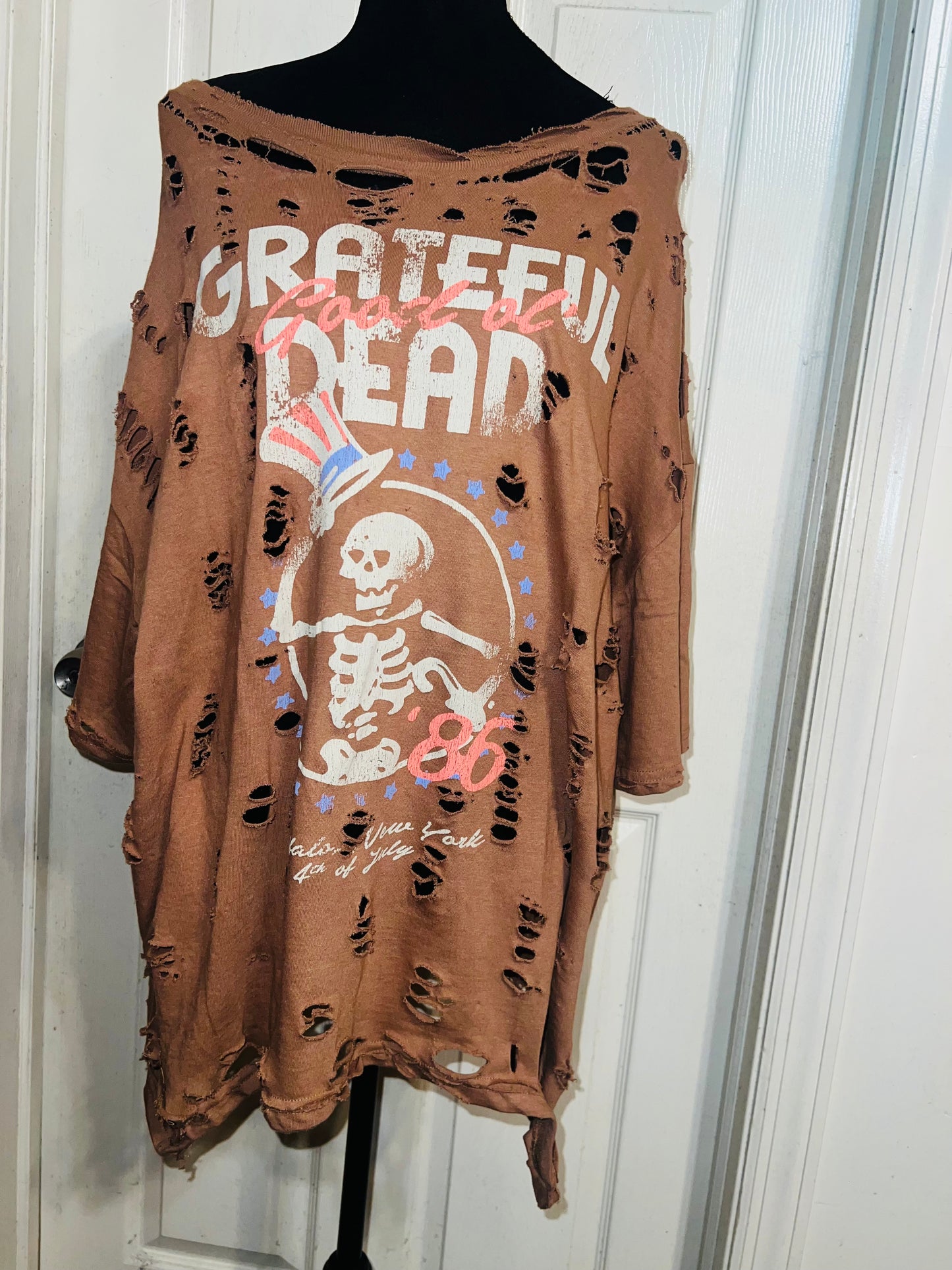 Grateful Dead Oversized Distressed Tee (As Is)