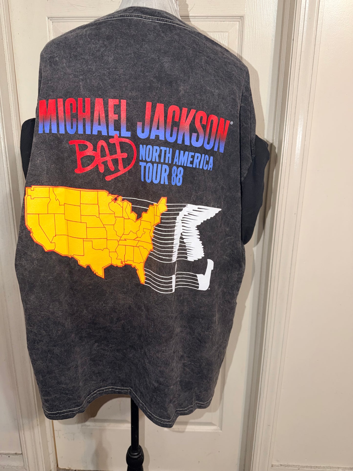 Michael Jackson Double Sided Oversized Tee