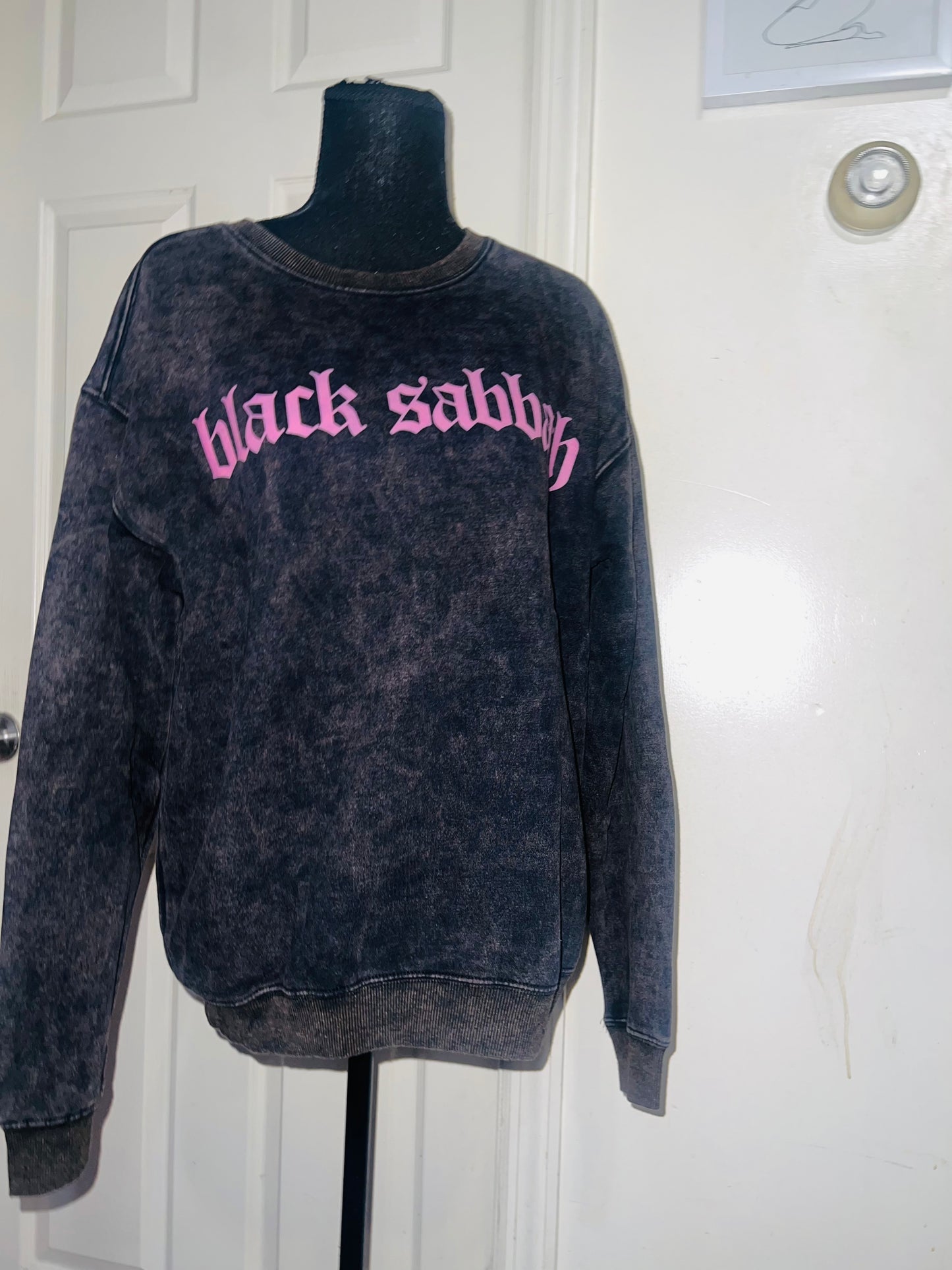 Black Sabbath Double Sided Oversized Sweatshirt