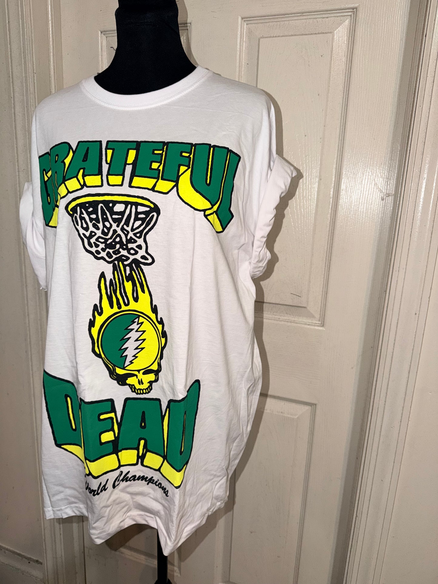 Grateful Dead Oversized Distressed Tee