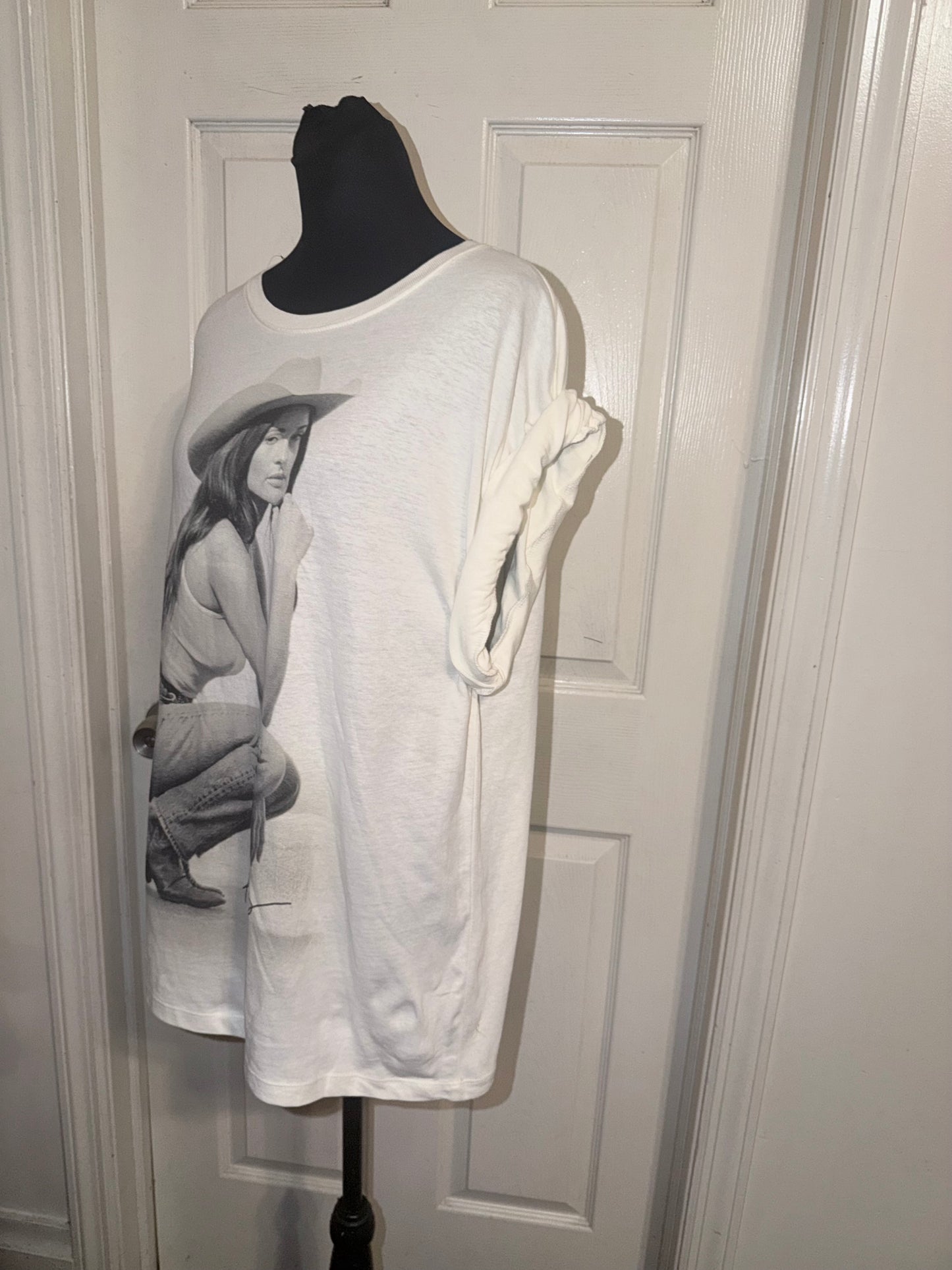 Kasey Musgraves Oversized Distressed Tee