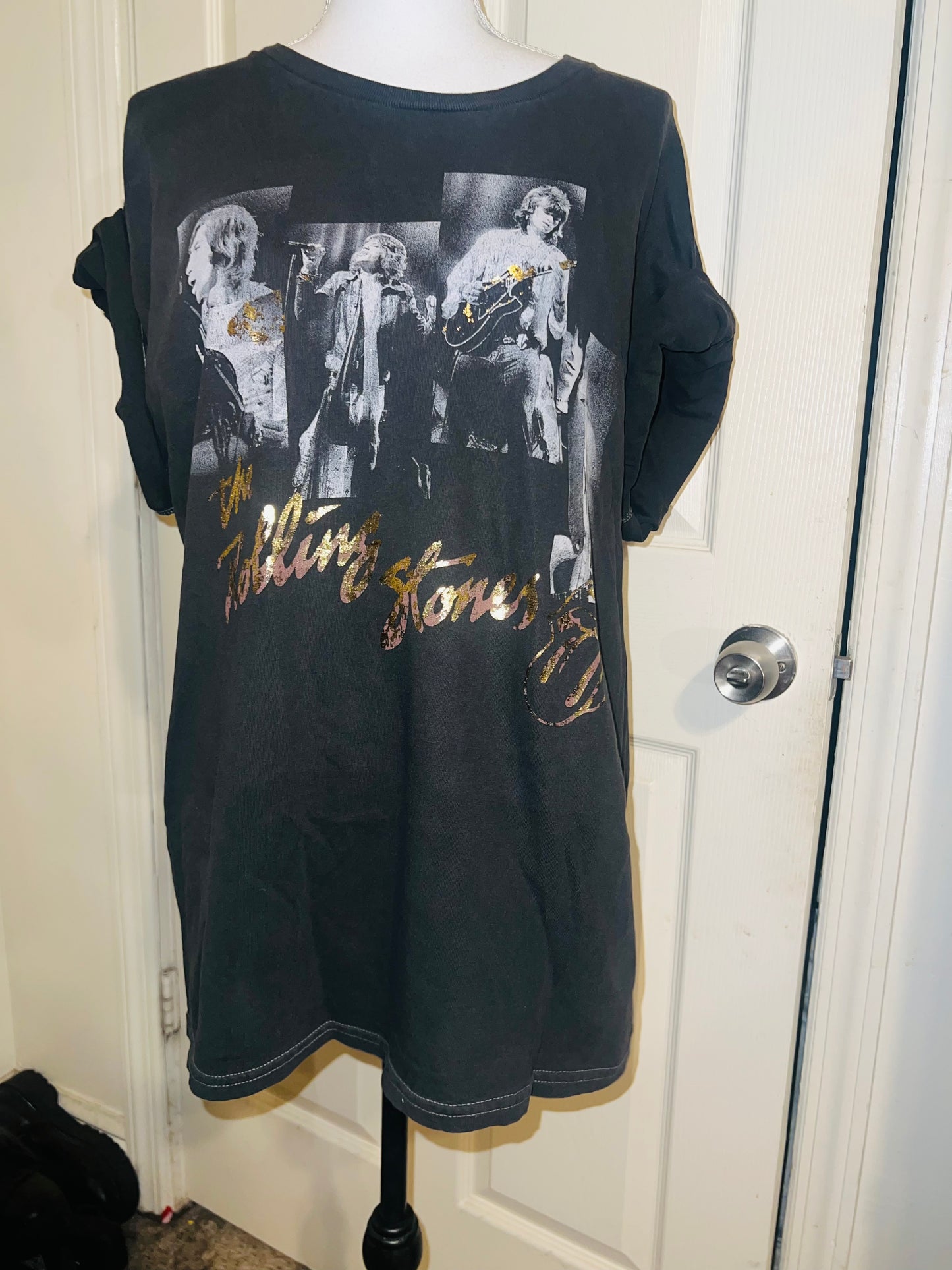 The Rolling Stones Oversized Distressed Tee