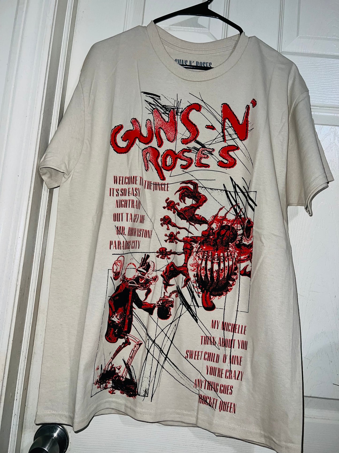 Guns n’ Roses Oversized Distressed Tee