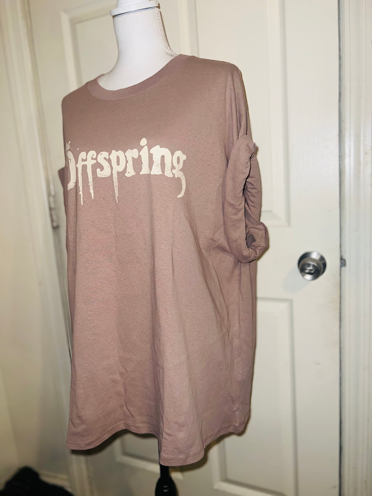 The Offspring Double Sided Oversized Distressed Tee