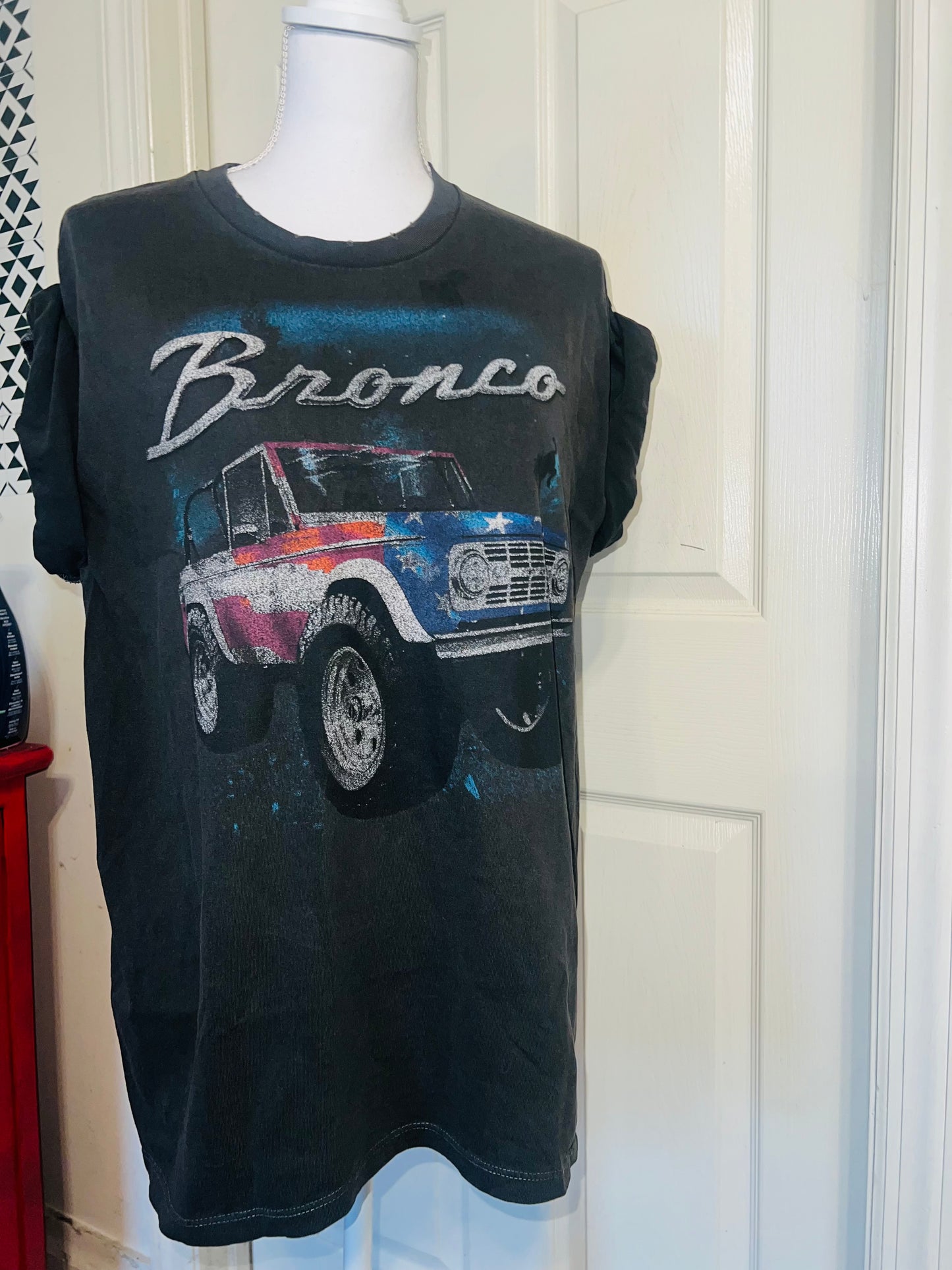 Ford Bronco Oversized Distressed Tee