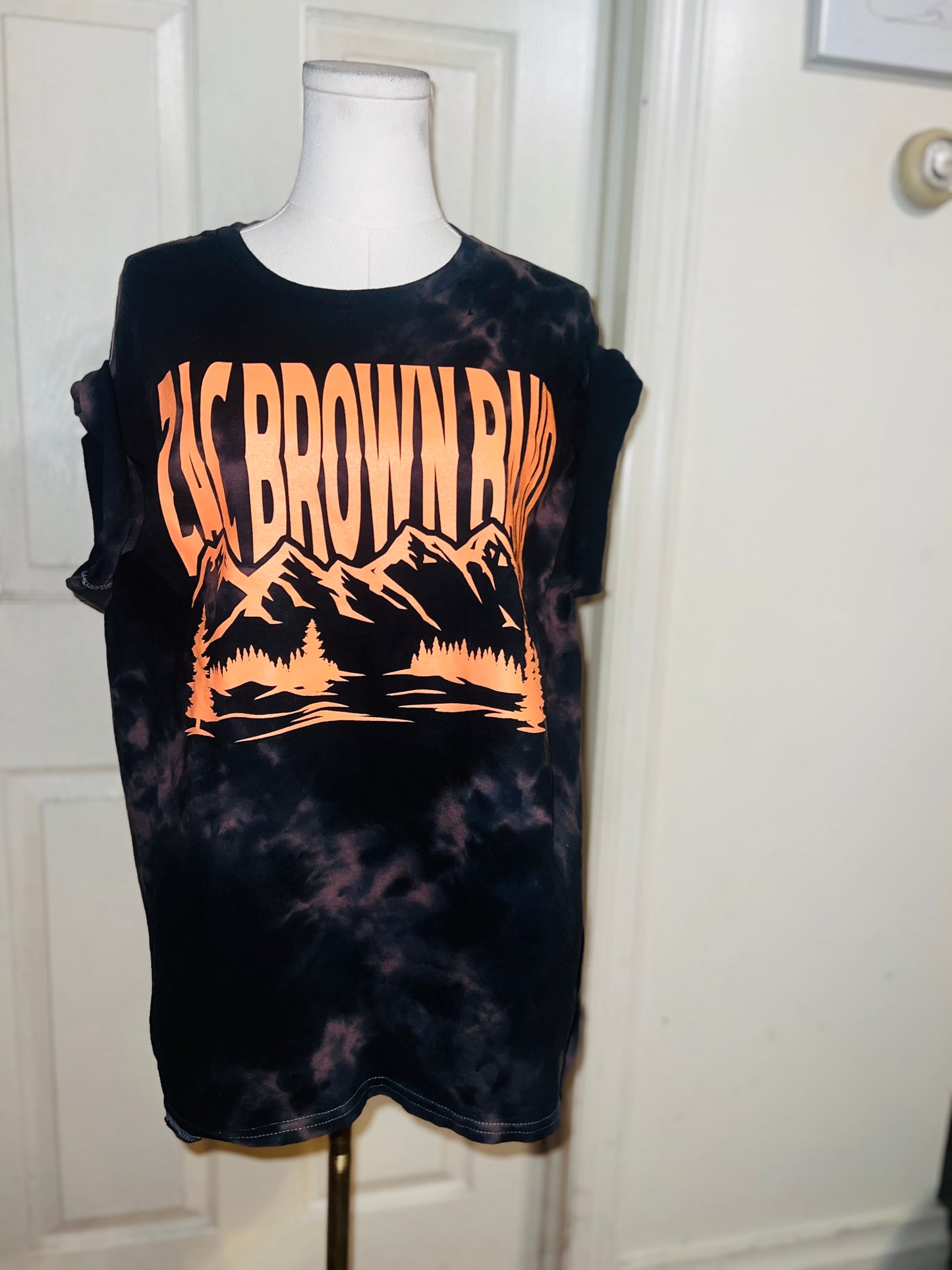 Zac Brown Band Oversized Distressed Tee