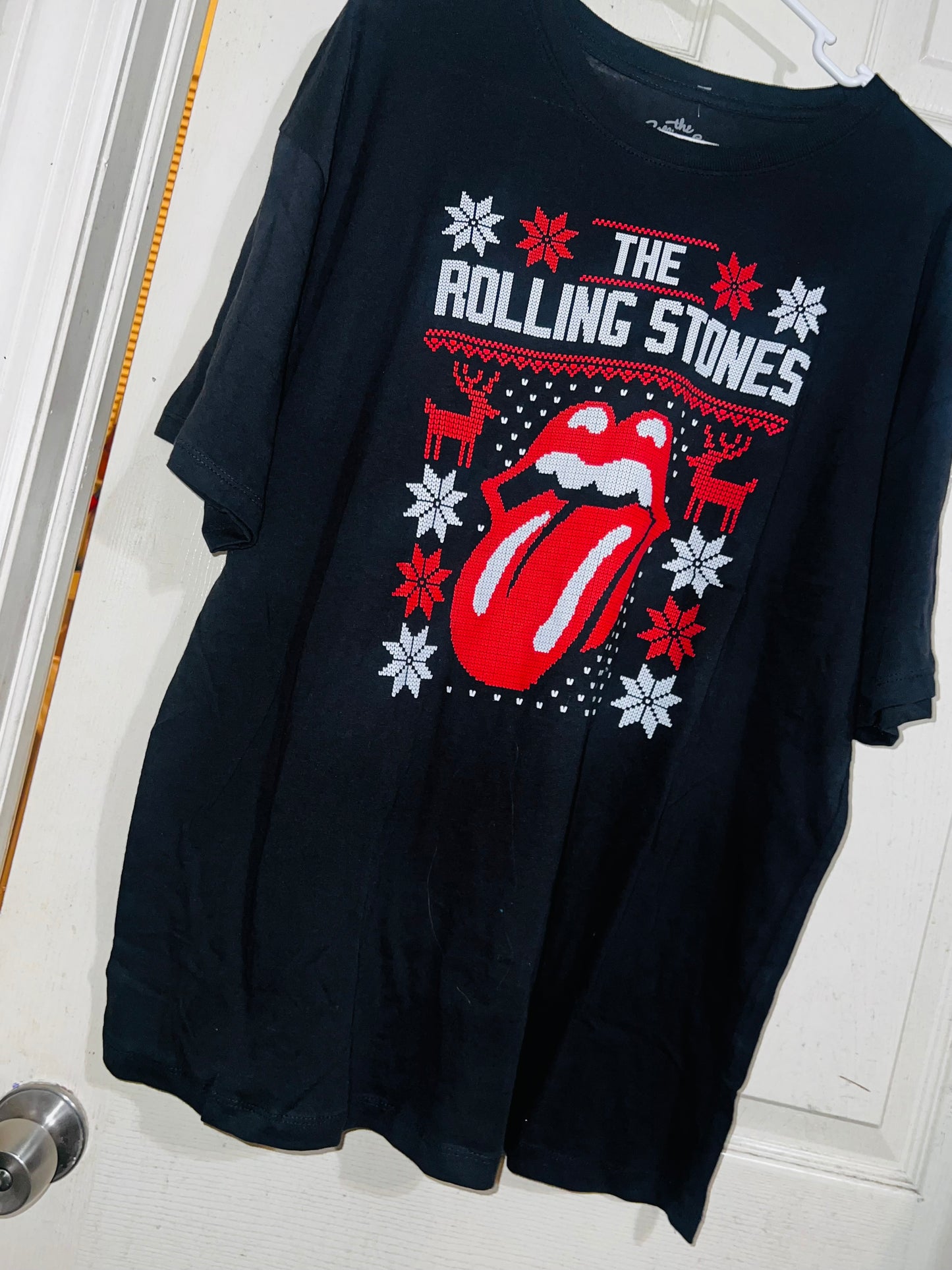 The Rolling Stones Winter Distressed Tee