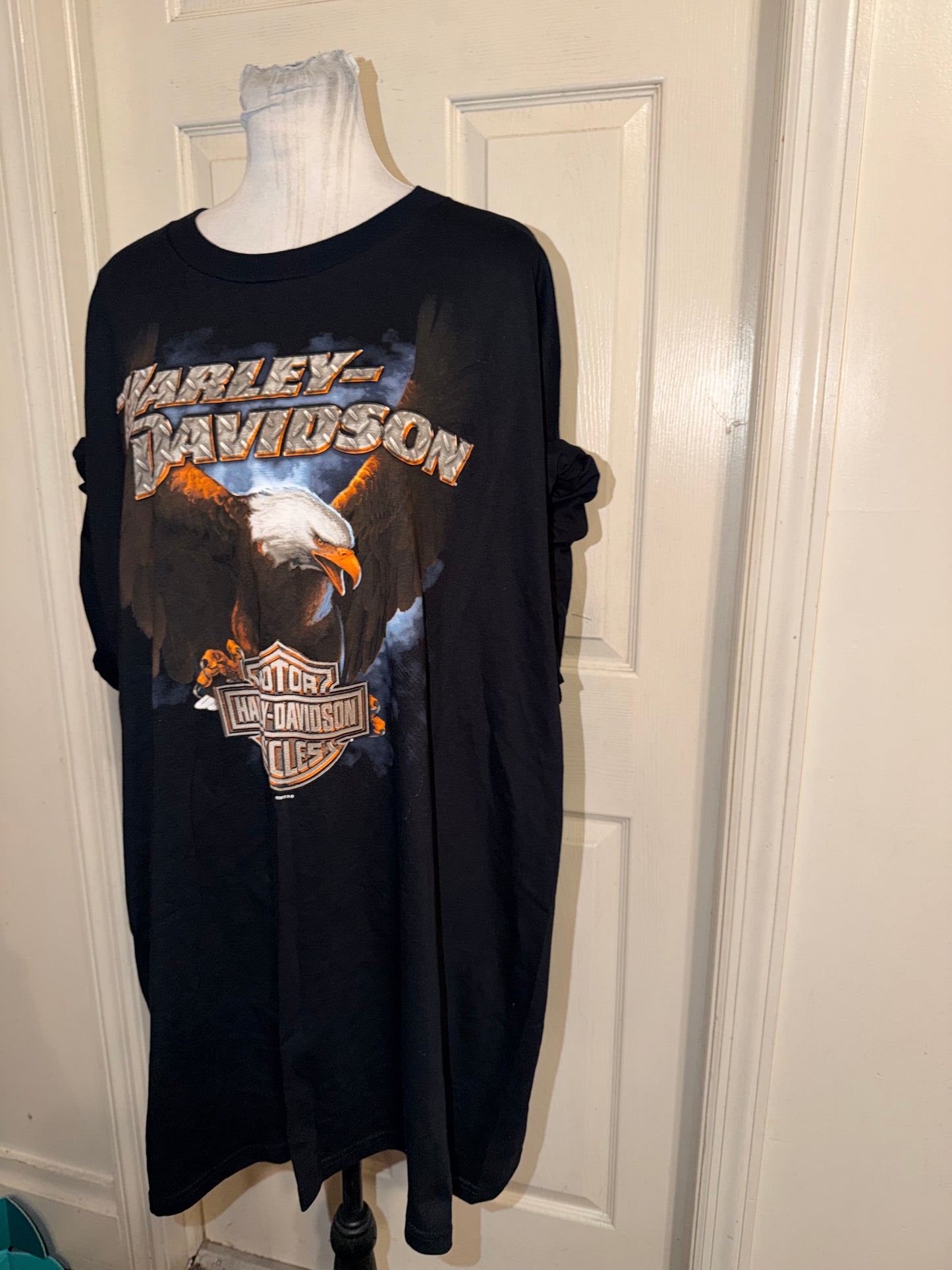 Harley Davidson Vintage Double Sided Oversized Tee