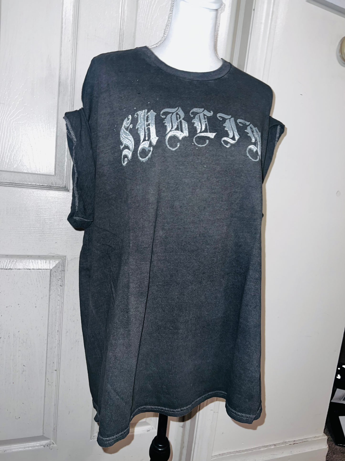 Sublime Double Sided Oversized Distressed Tee