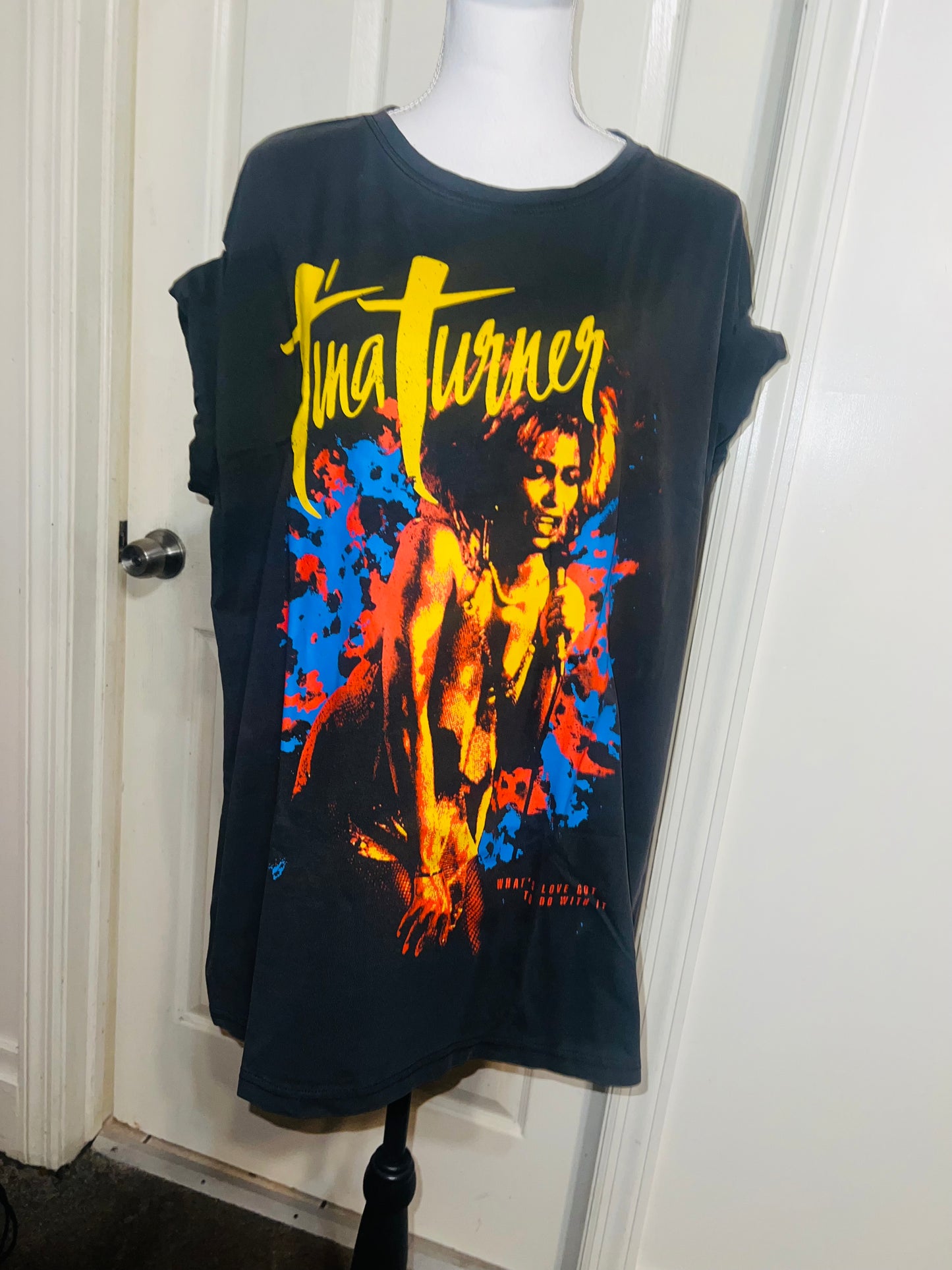 Tina Turner Oversized Distressed Tee
