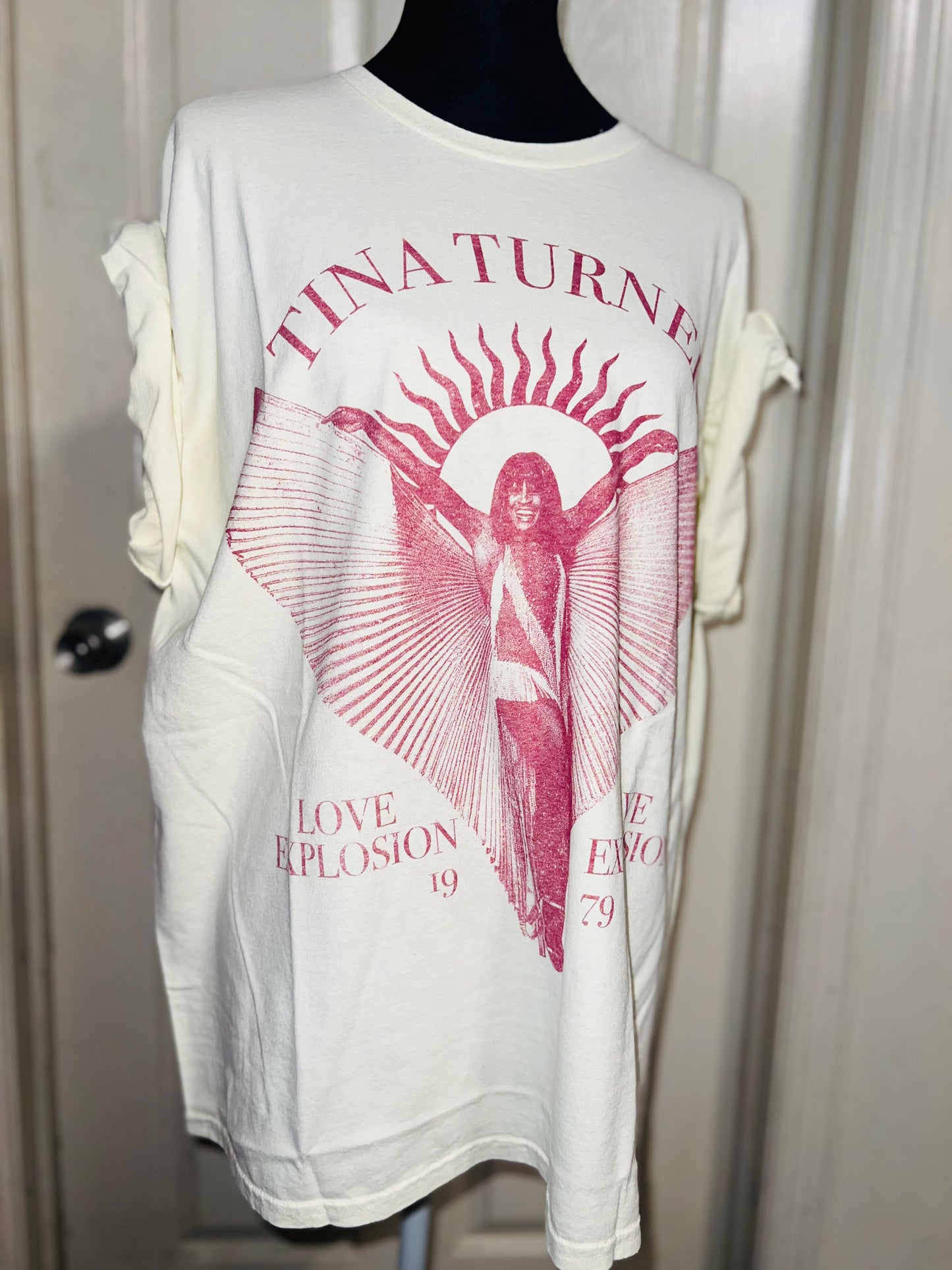 Tina Turner Oversized Distressed Tee