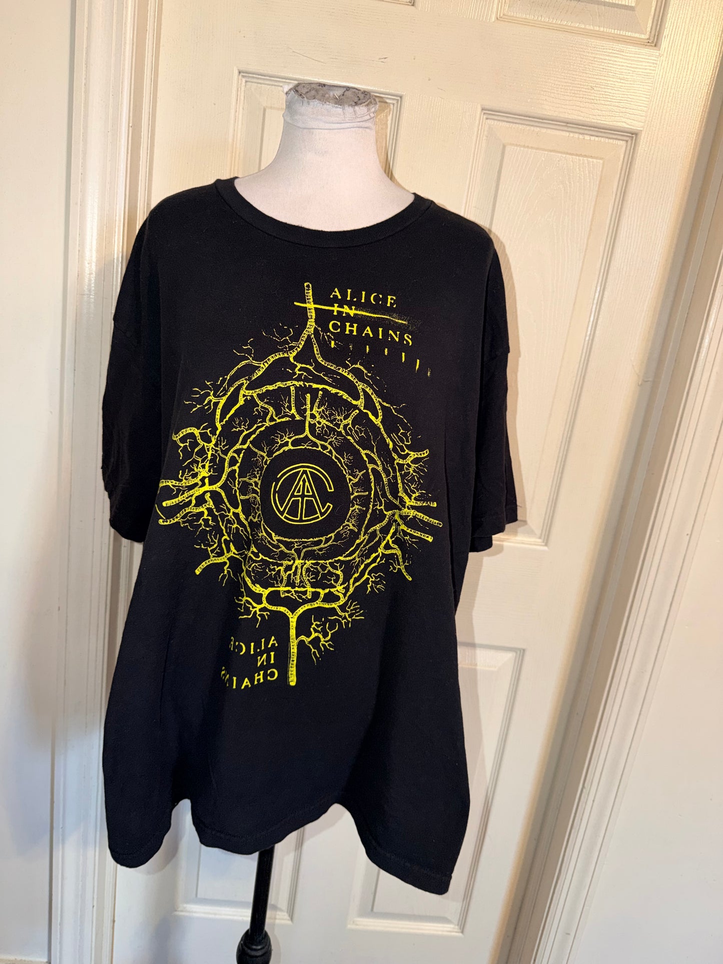 Alice In Chains Double Sided Oversized Distressed Tee
