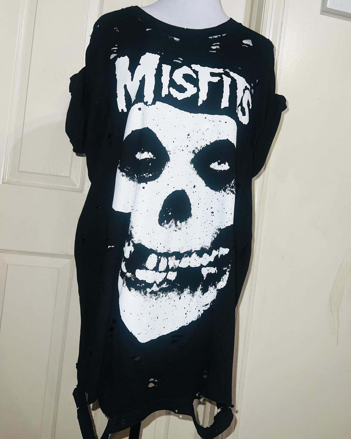 The Misfits Oversized Distressed Tee