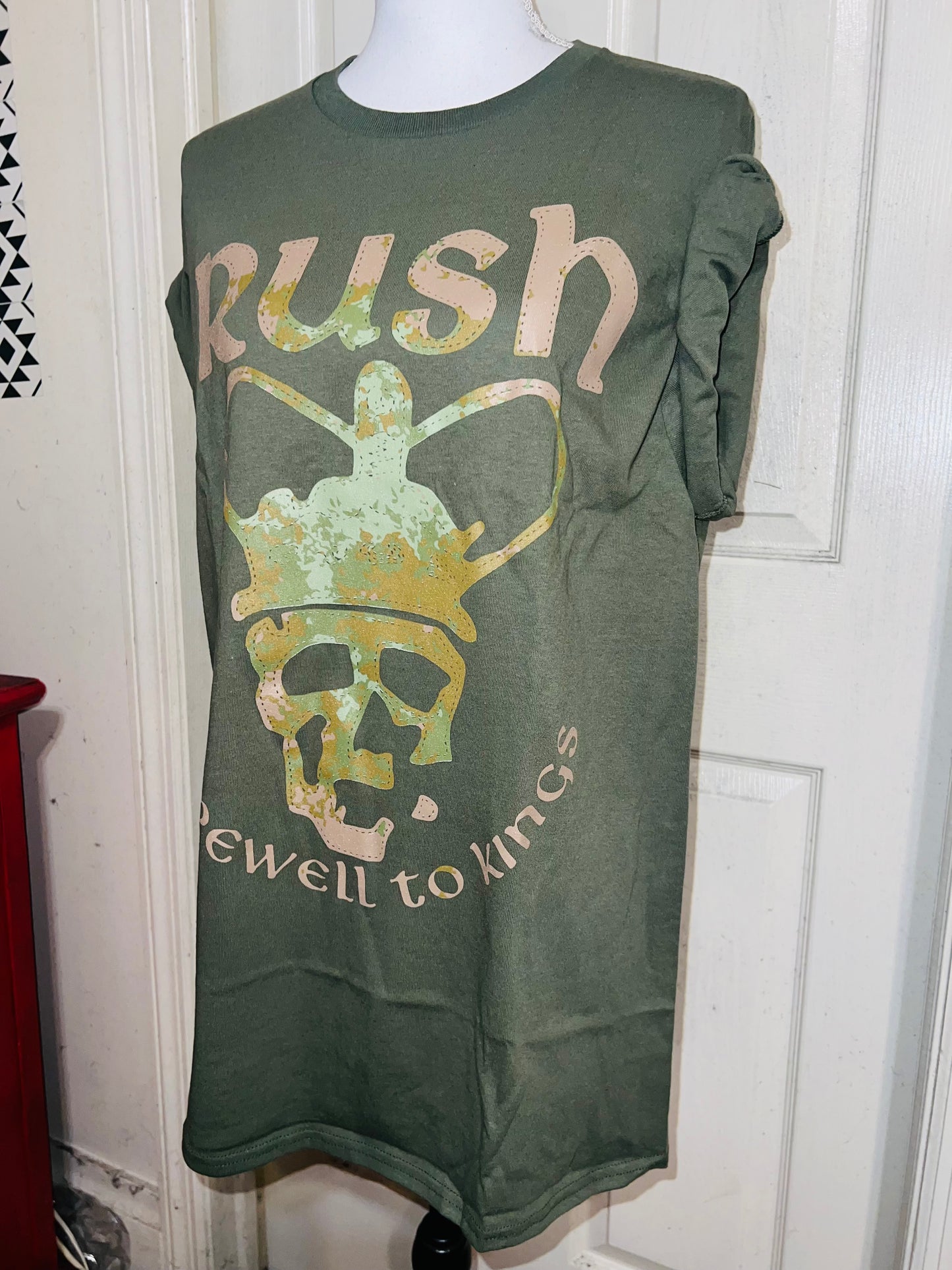 Rush Oversized Distressed T-Shirt