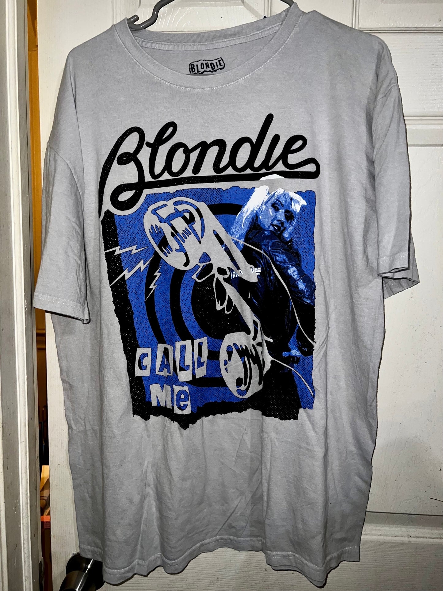 Blondie Oversized Distressed Tee