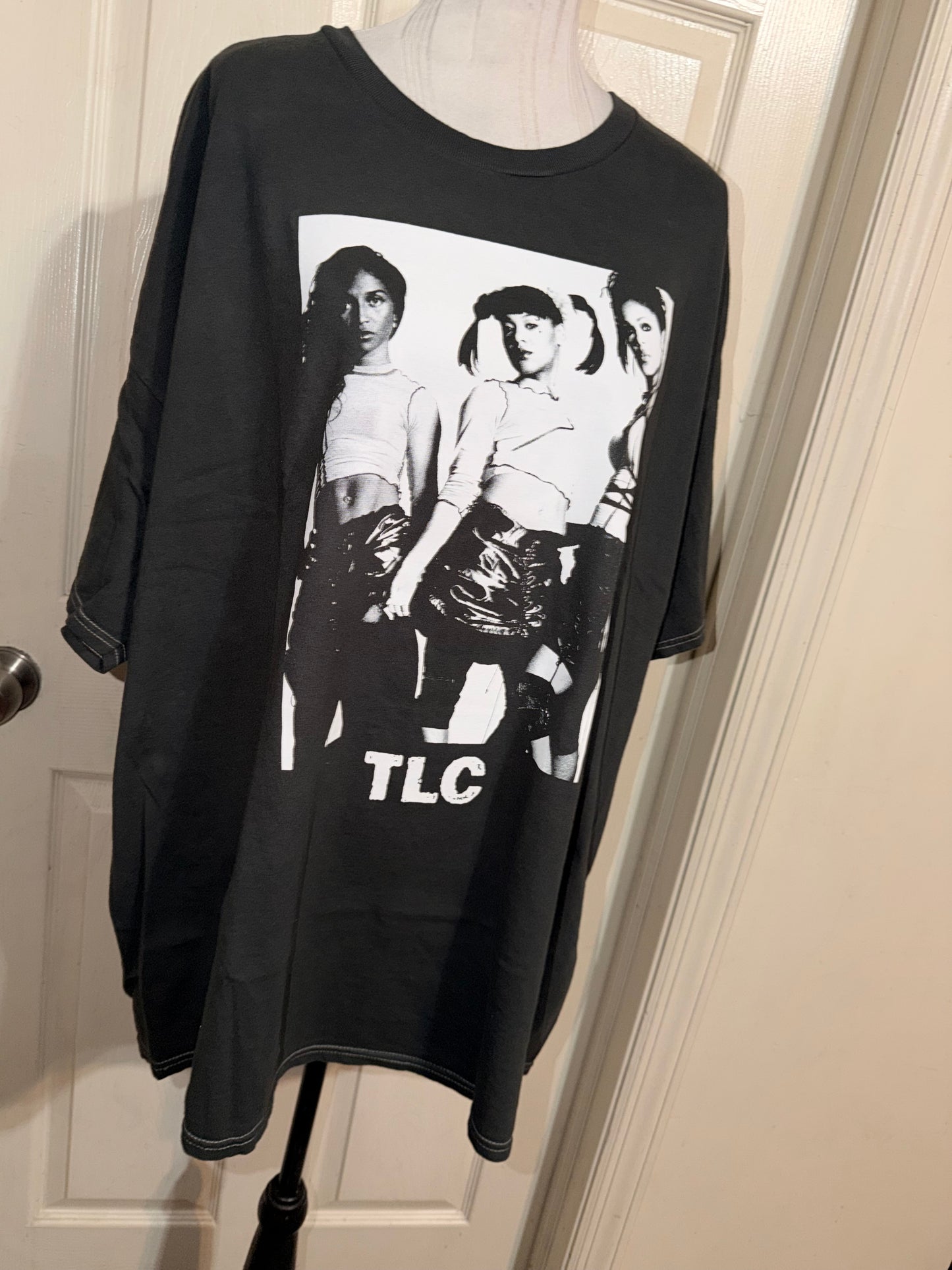 TLC Oversized Distressed Tee