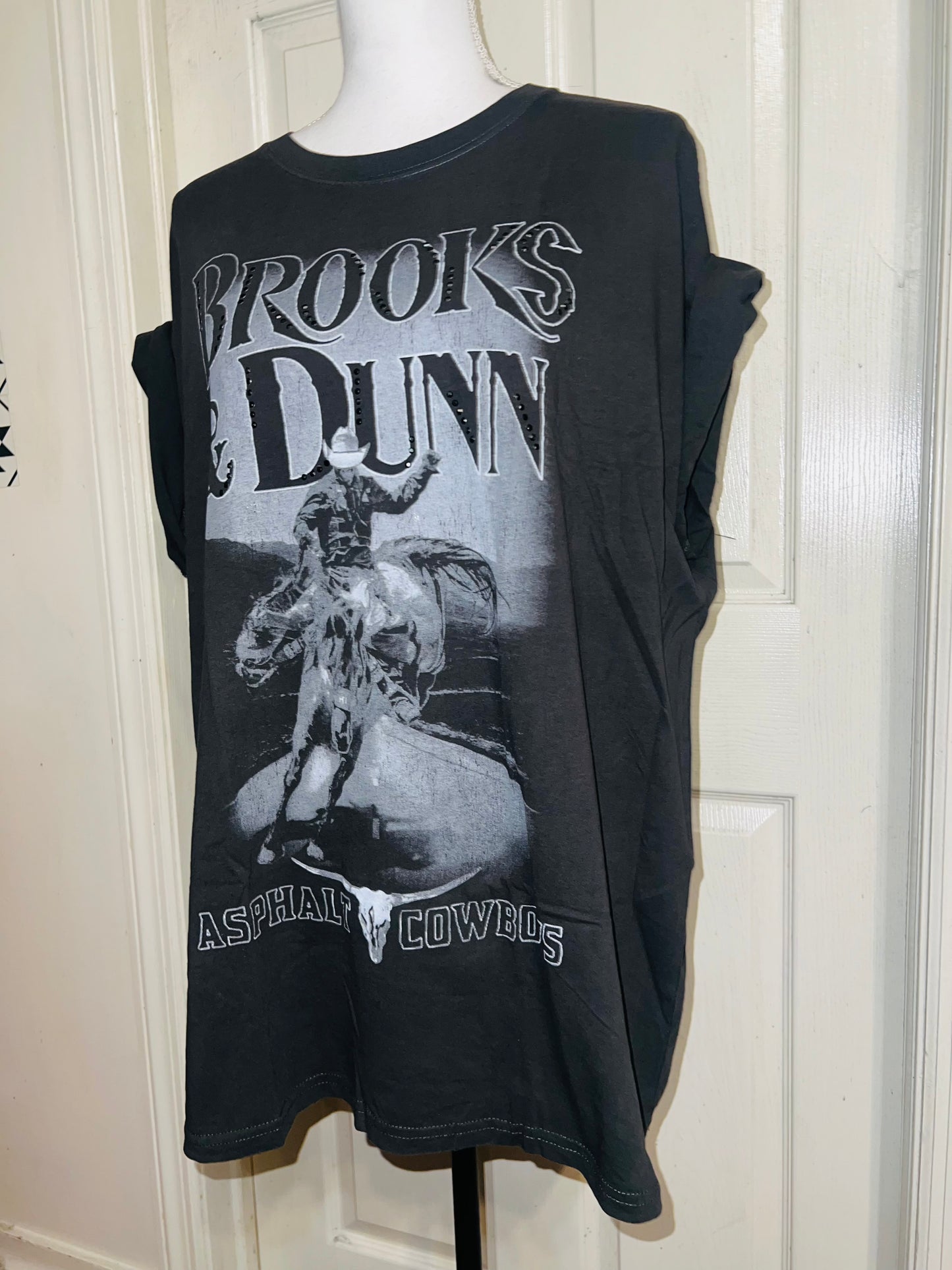 Brooks & Dunn Oversized Distressed Tee